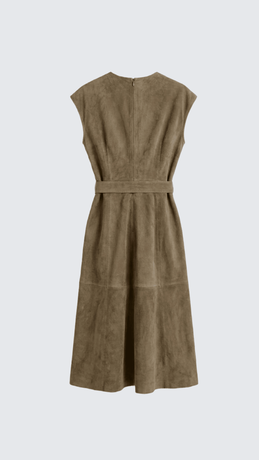 NICOLE DRESS LONDON FOG SUEDE