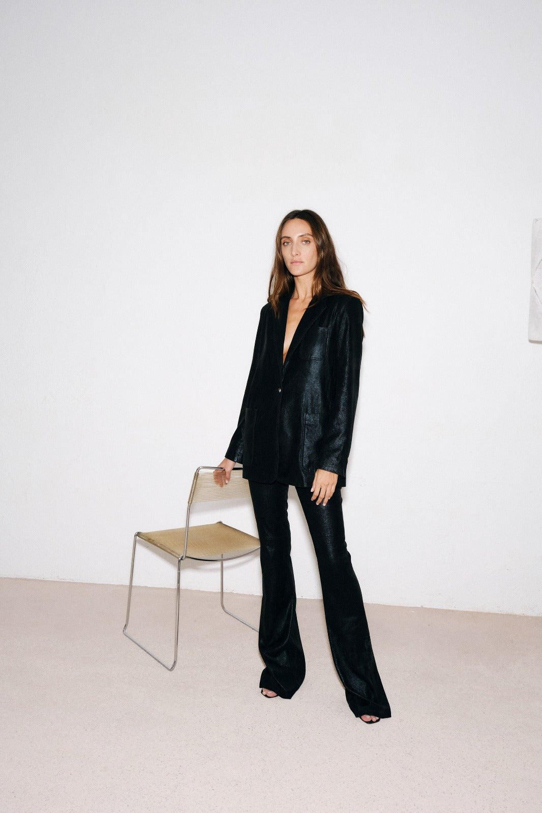 FLARE BAROUDEUR BLACK SUEDE