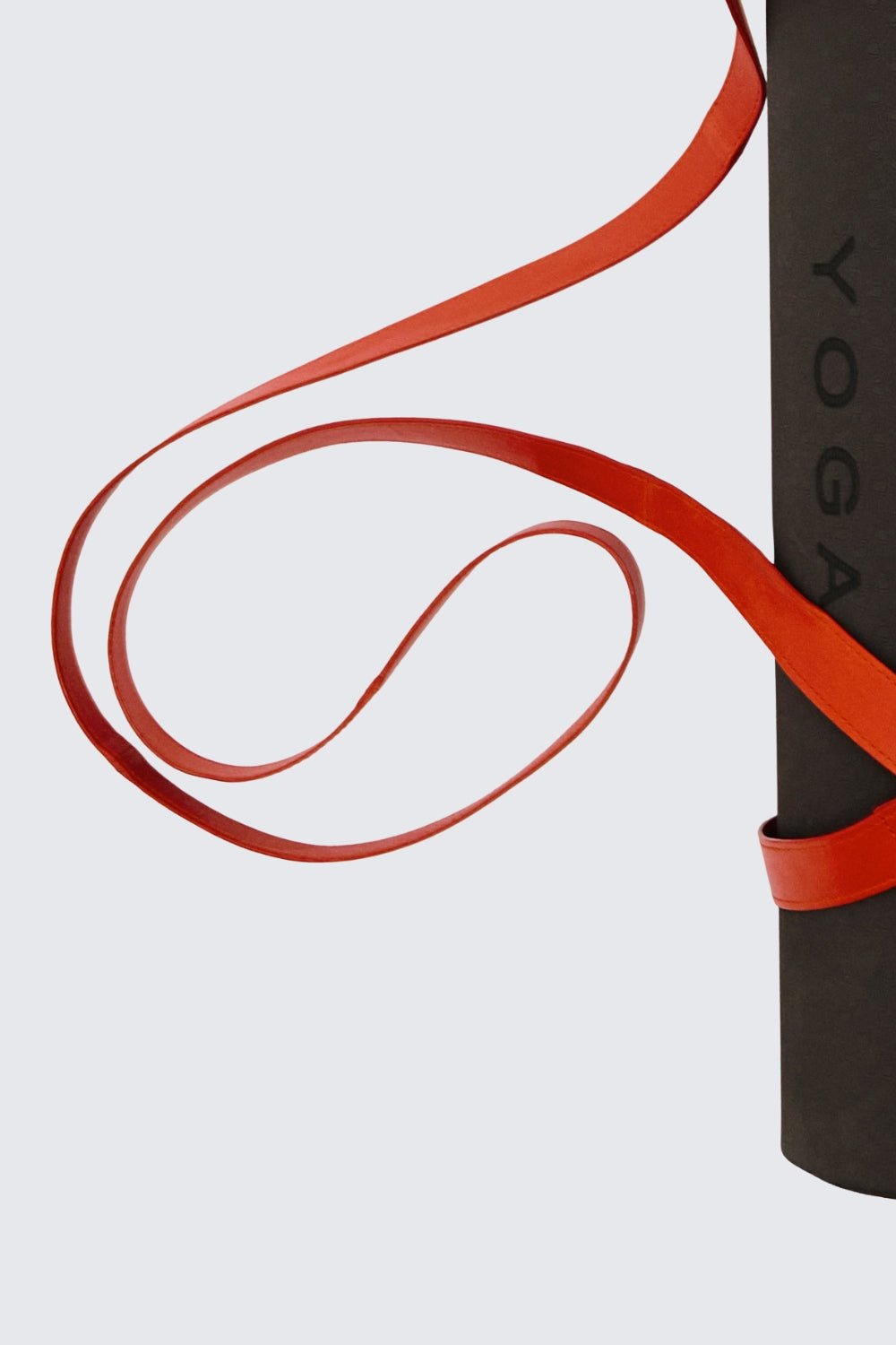 YOGA STRAP BRICK DUST LEATHER