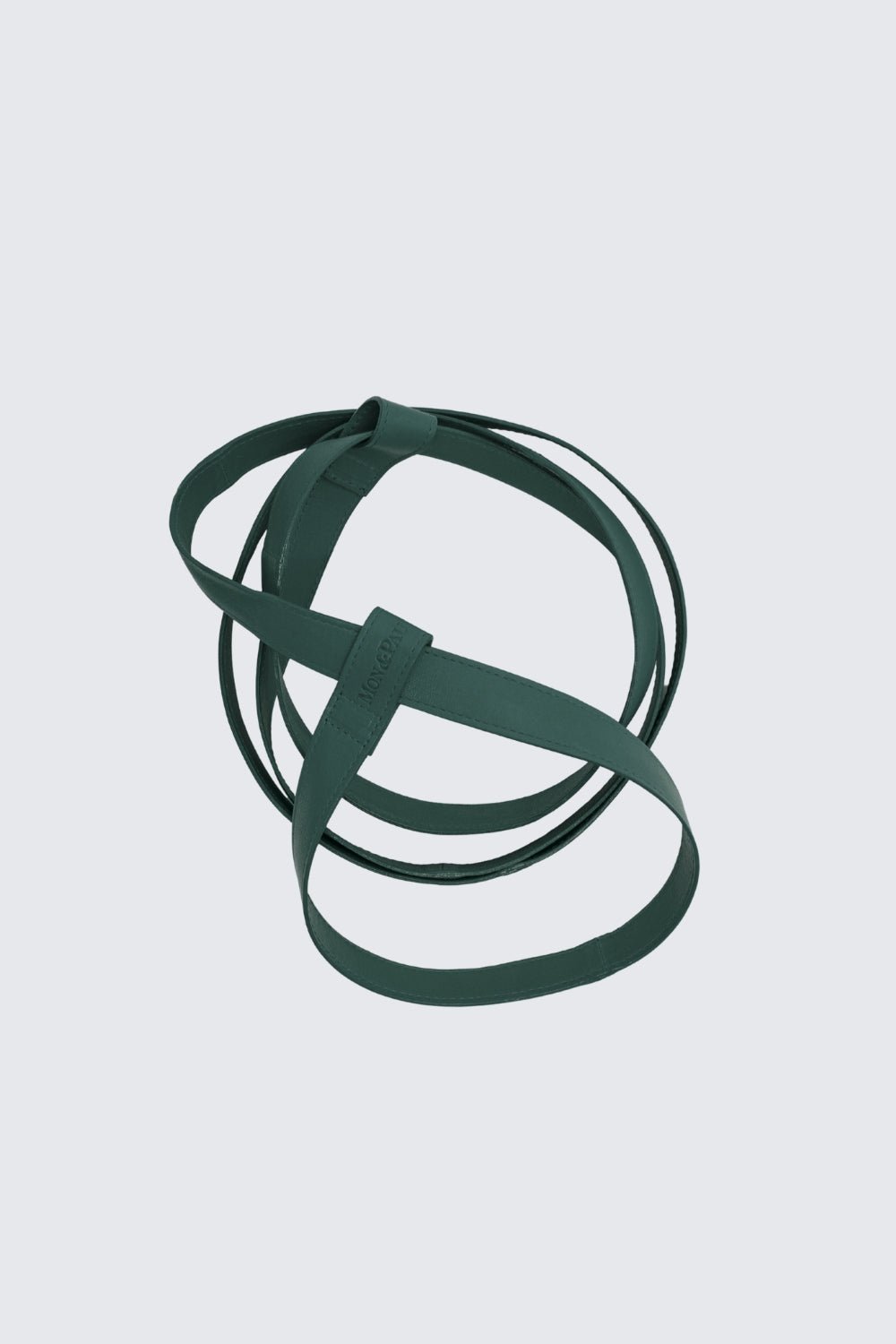 YOGA STRAP MALACHITE LEATHER