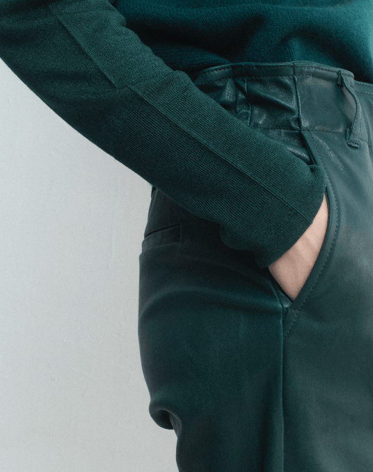 CREW NECK MALACHITE