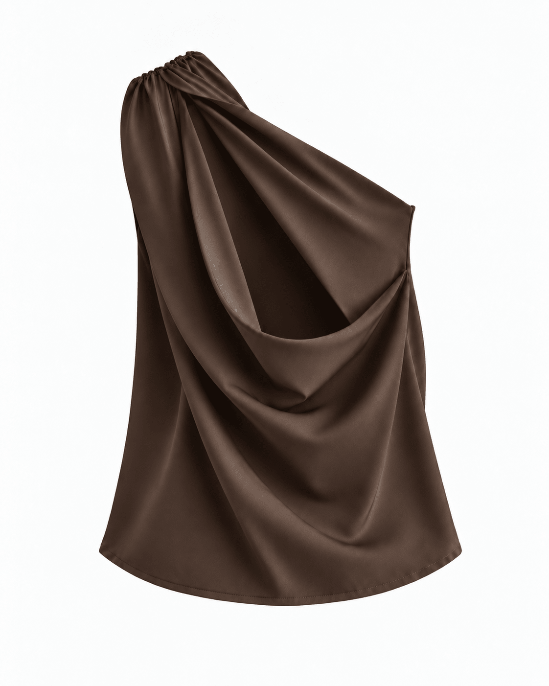 ADRIANA BLOUSE DARK CHOCO