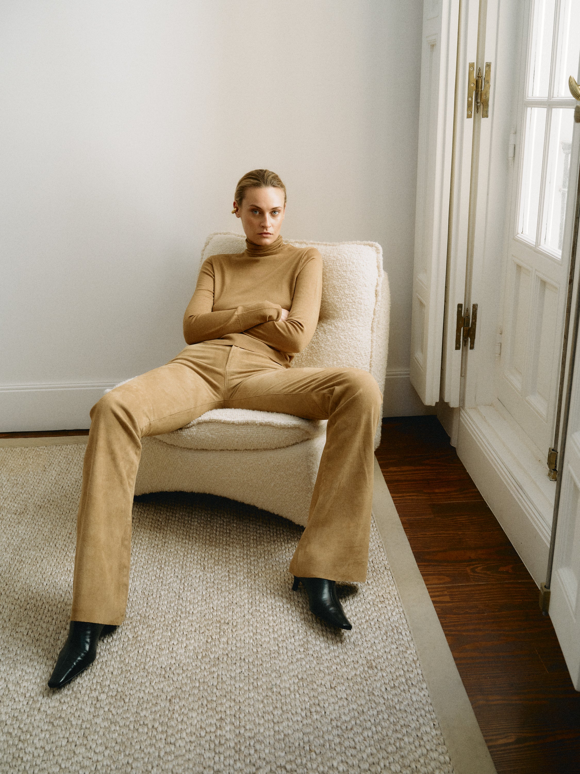 TURTLE NECK SWEATER TOFFE