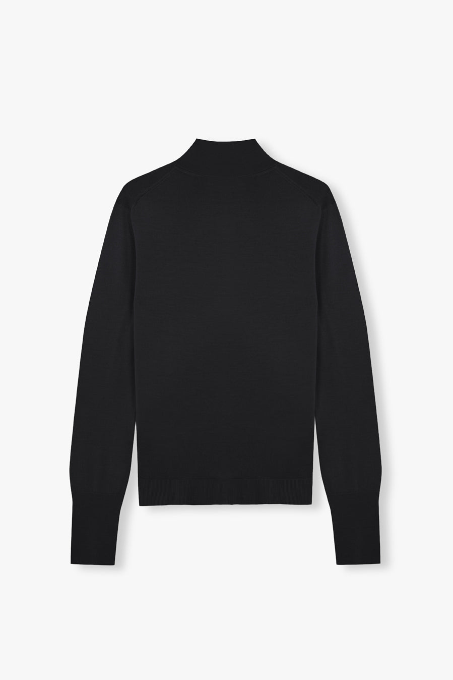 TURTLE NECK SWEATER BLACK