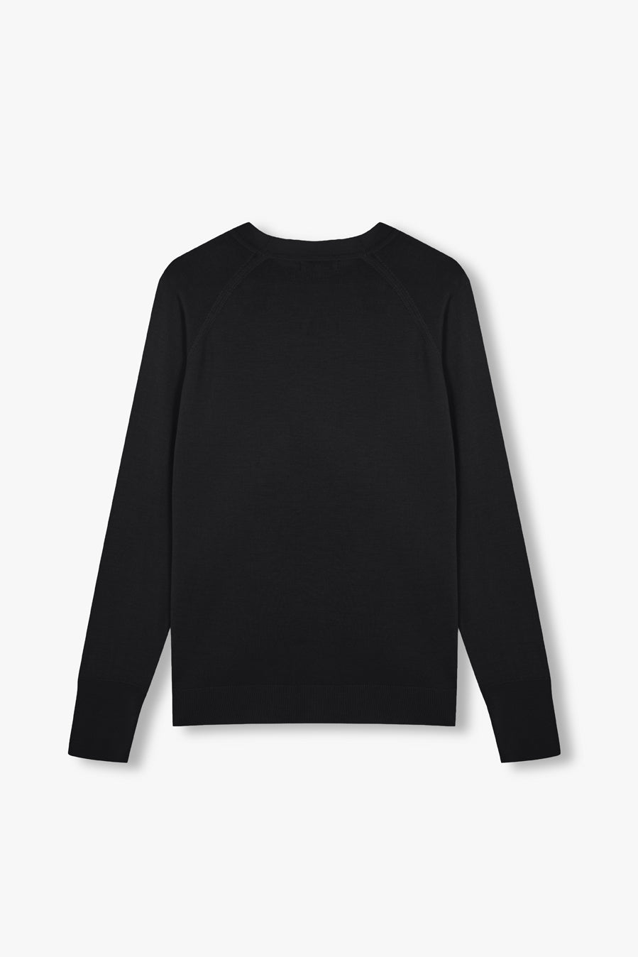 CREW NECK BLACK