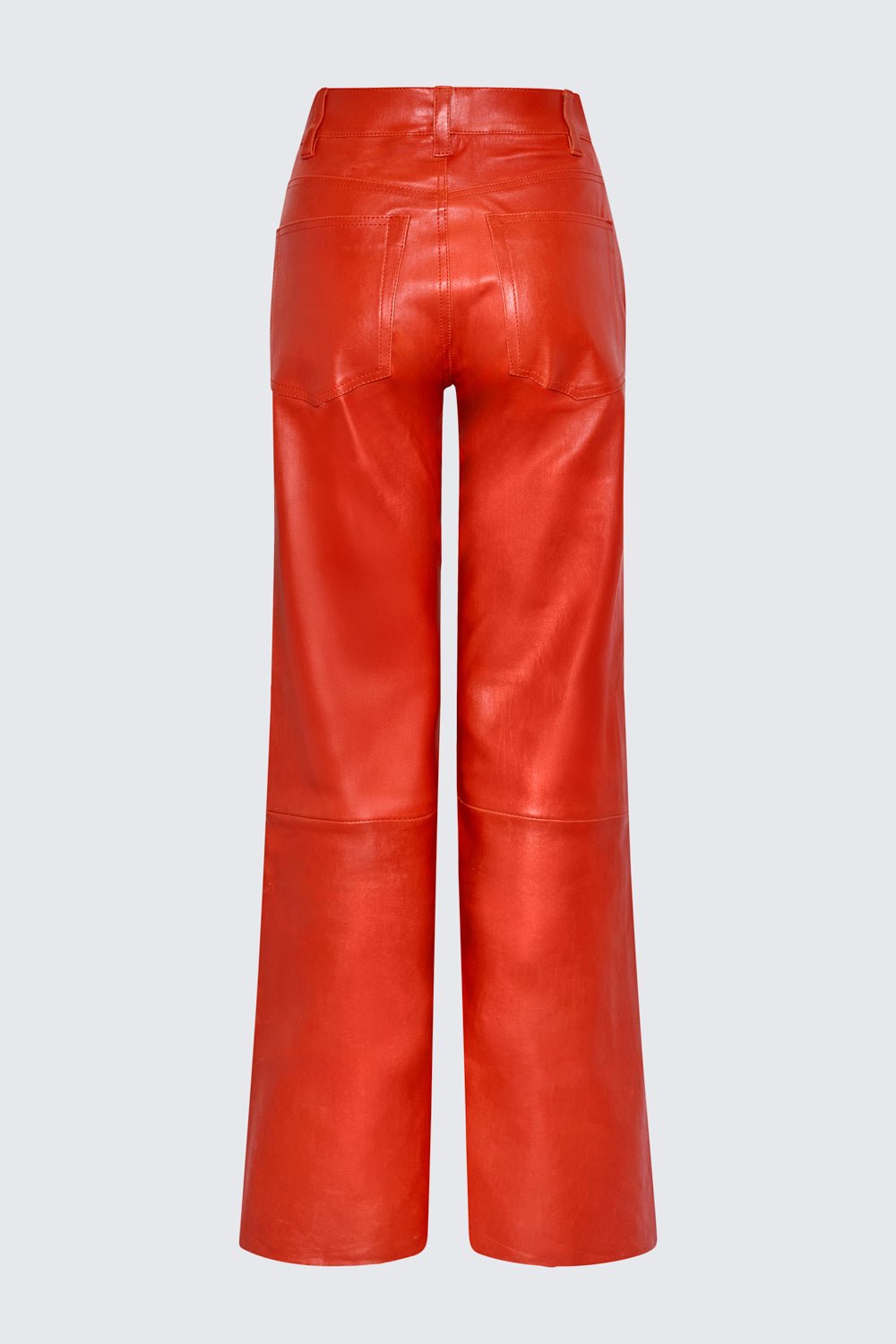 ISABELLA PANT BRICK DUST LEATHER