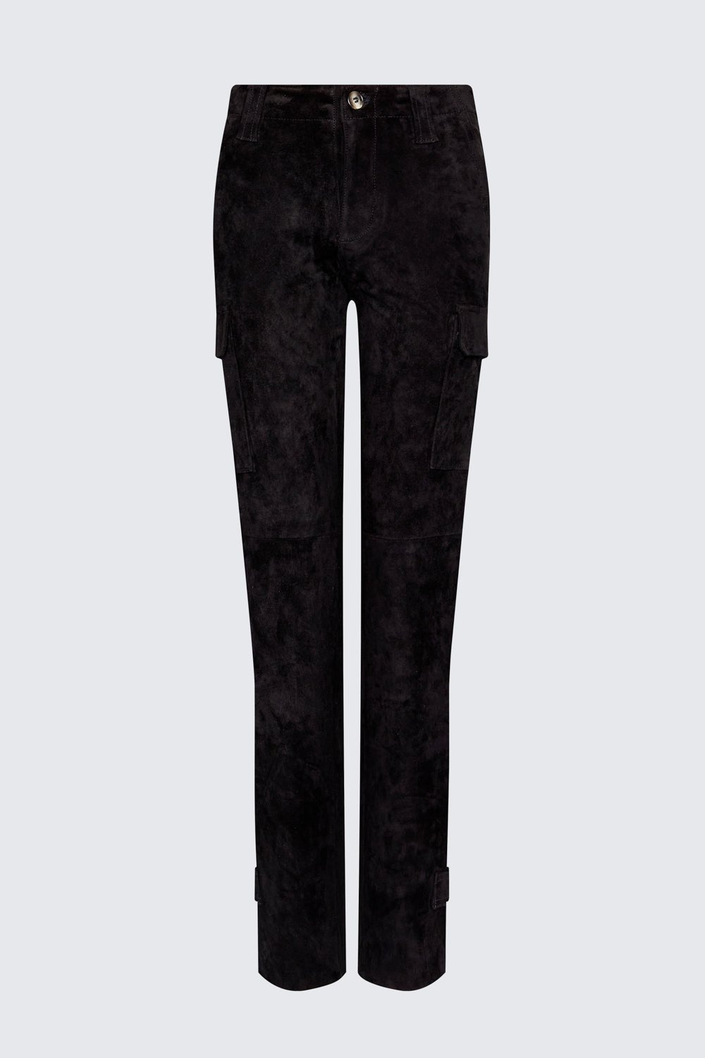 BERYL BLACK SUEDE