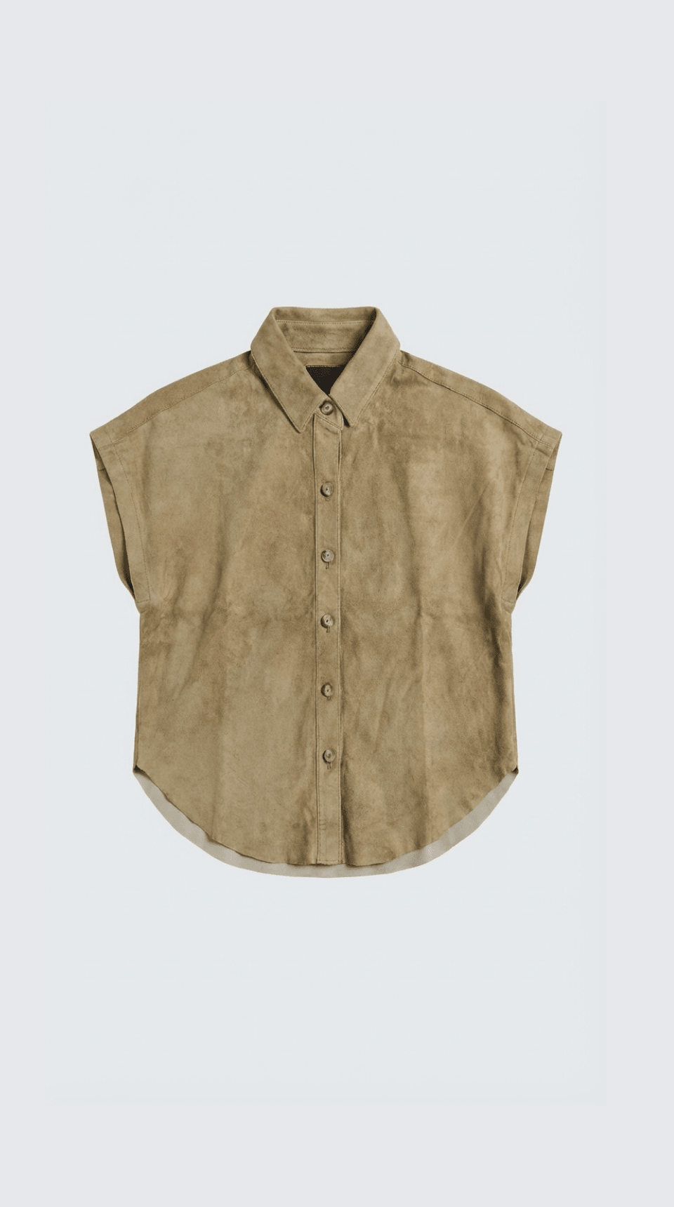 PAU SHIRT LONDON FOG SUEDE