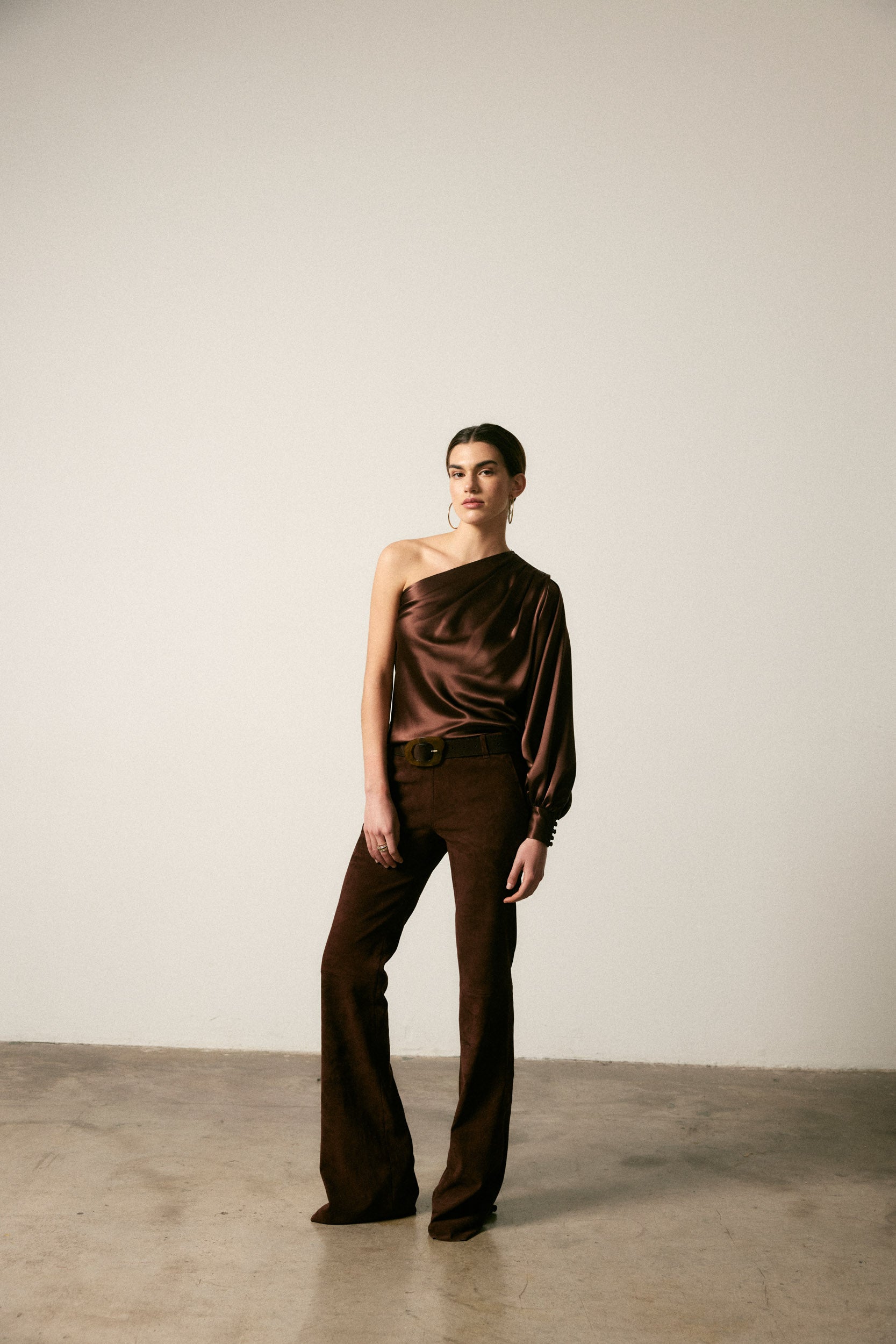 Espresso Pijama Suede