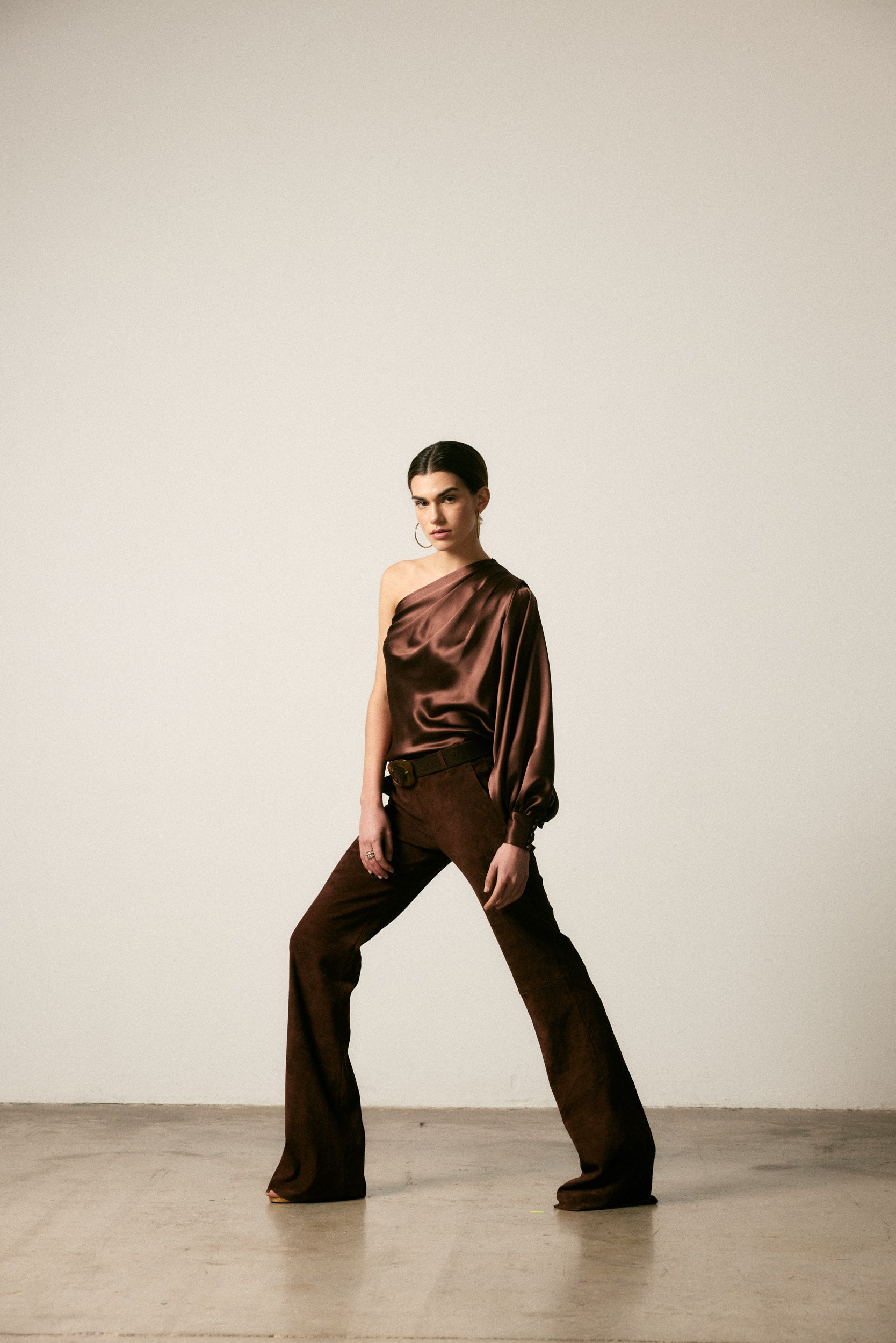 Espresso Pijama Suede