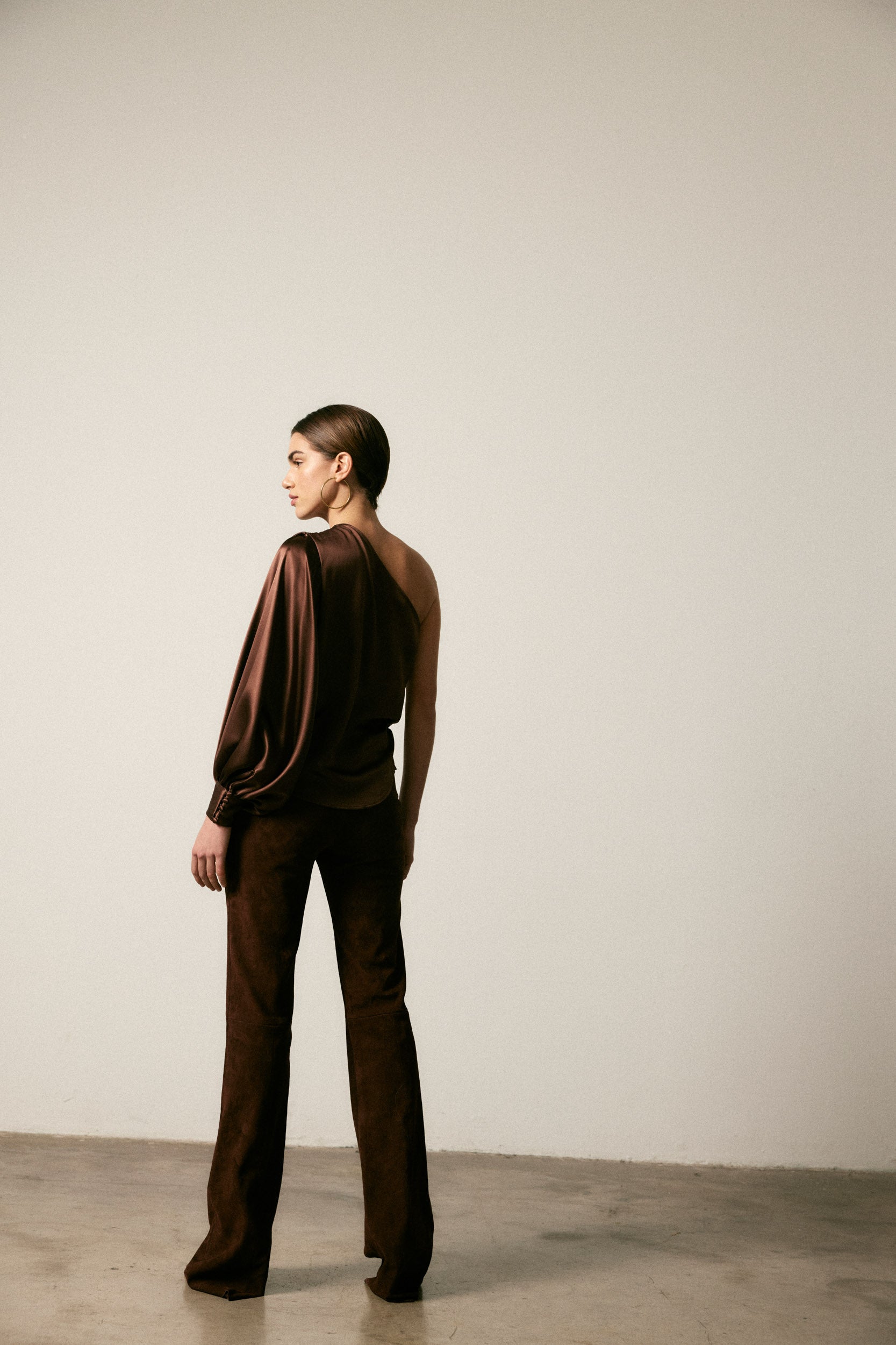 Espresso Pijama Suede