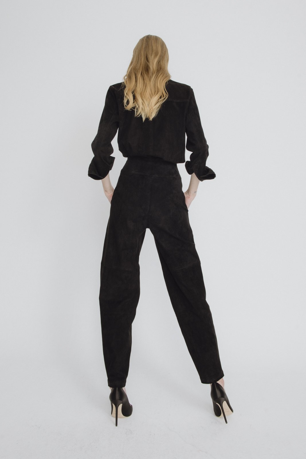 BEATRIZ BLACK SUEDE