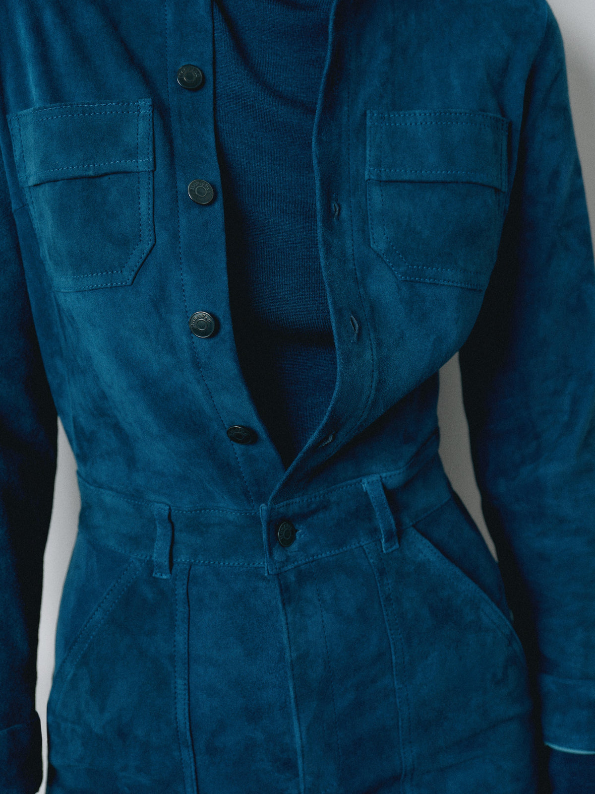 Suede Dresses and Jumpsuits