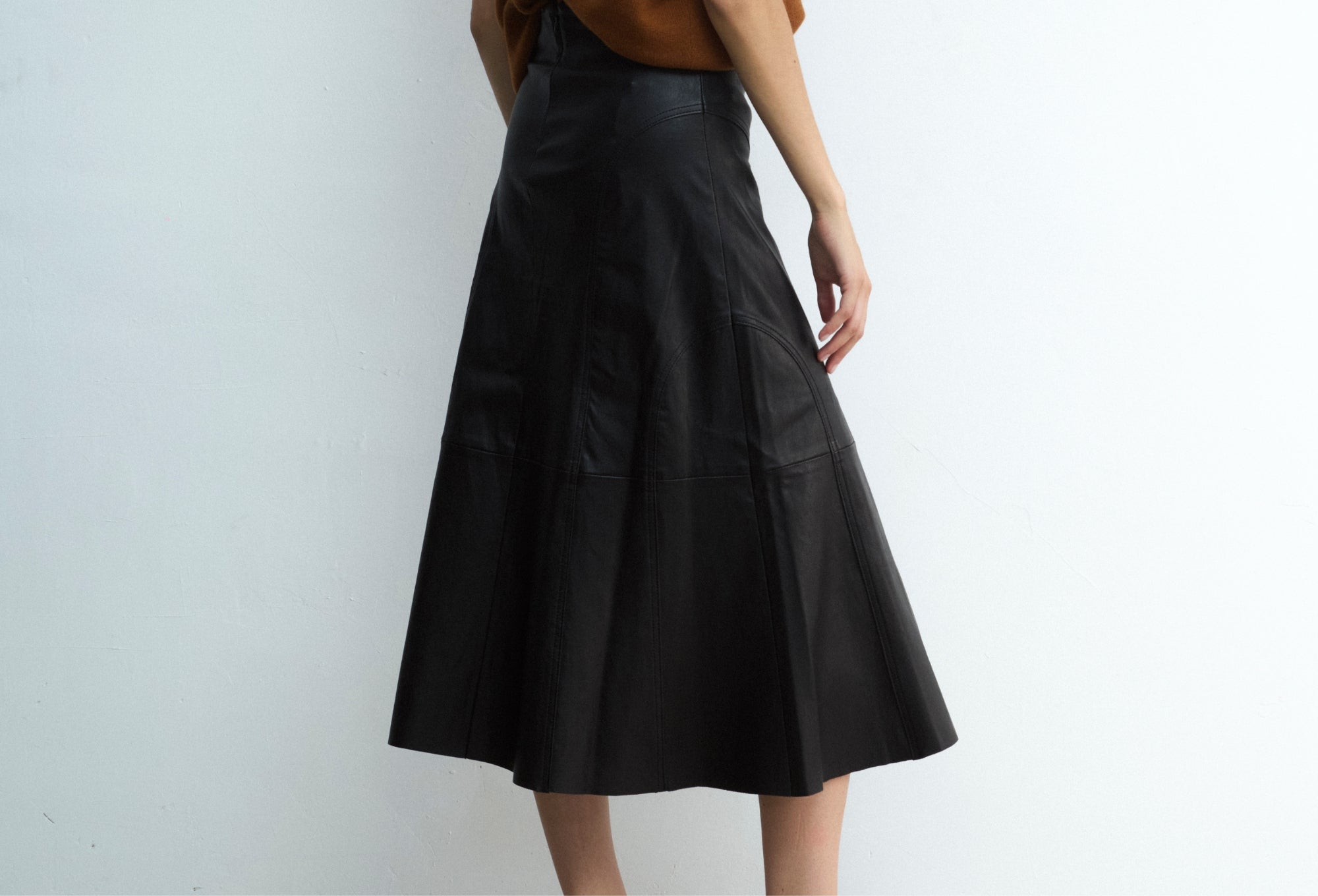 Designer leather skirts | Mon&Pau