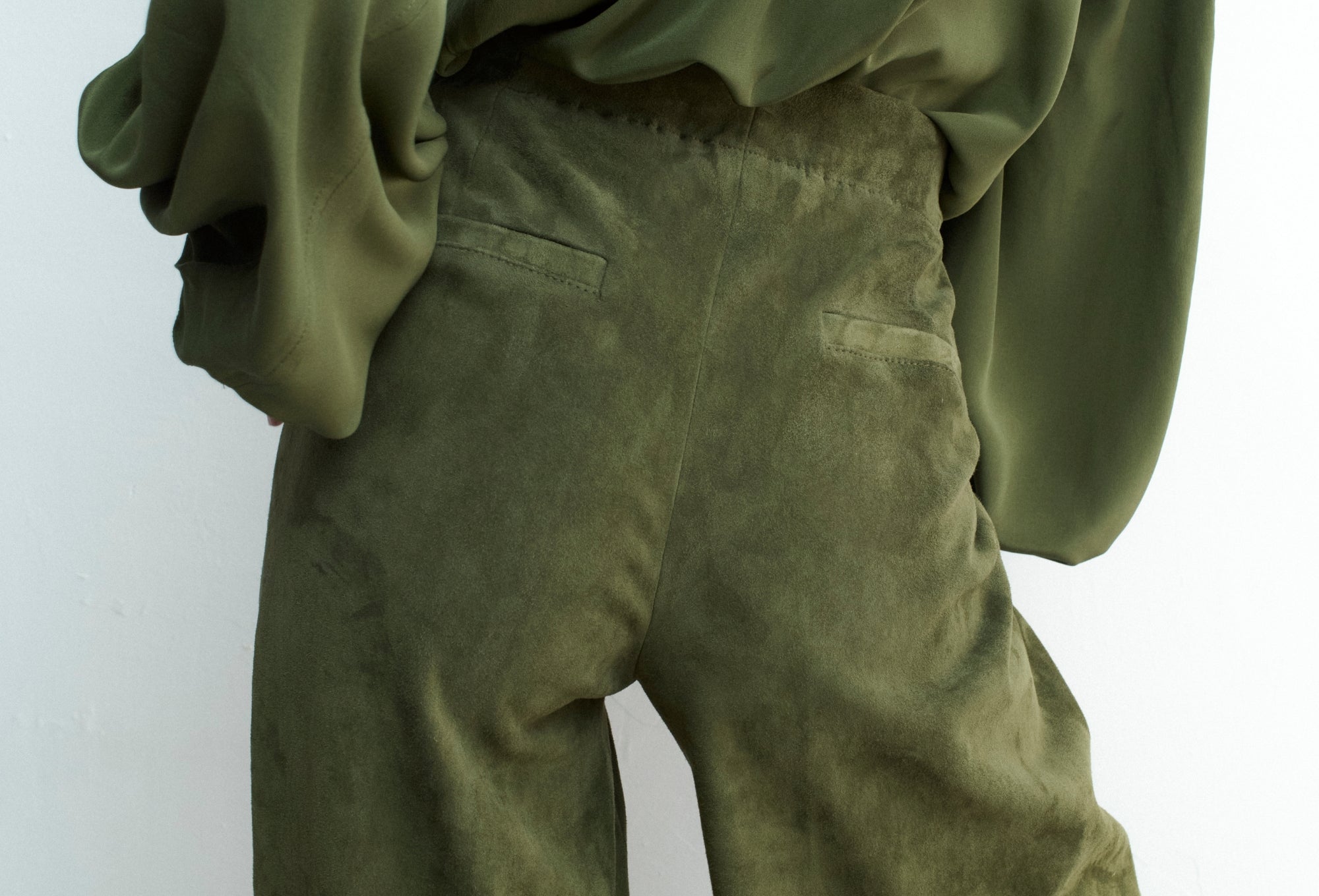 Suede Trousers