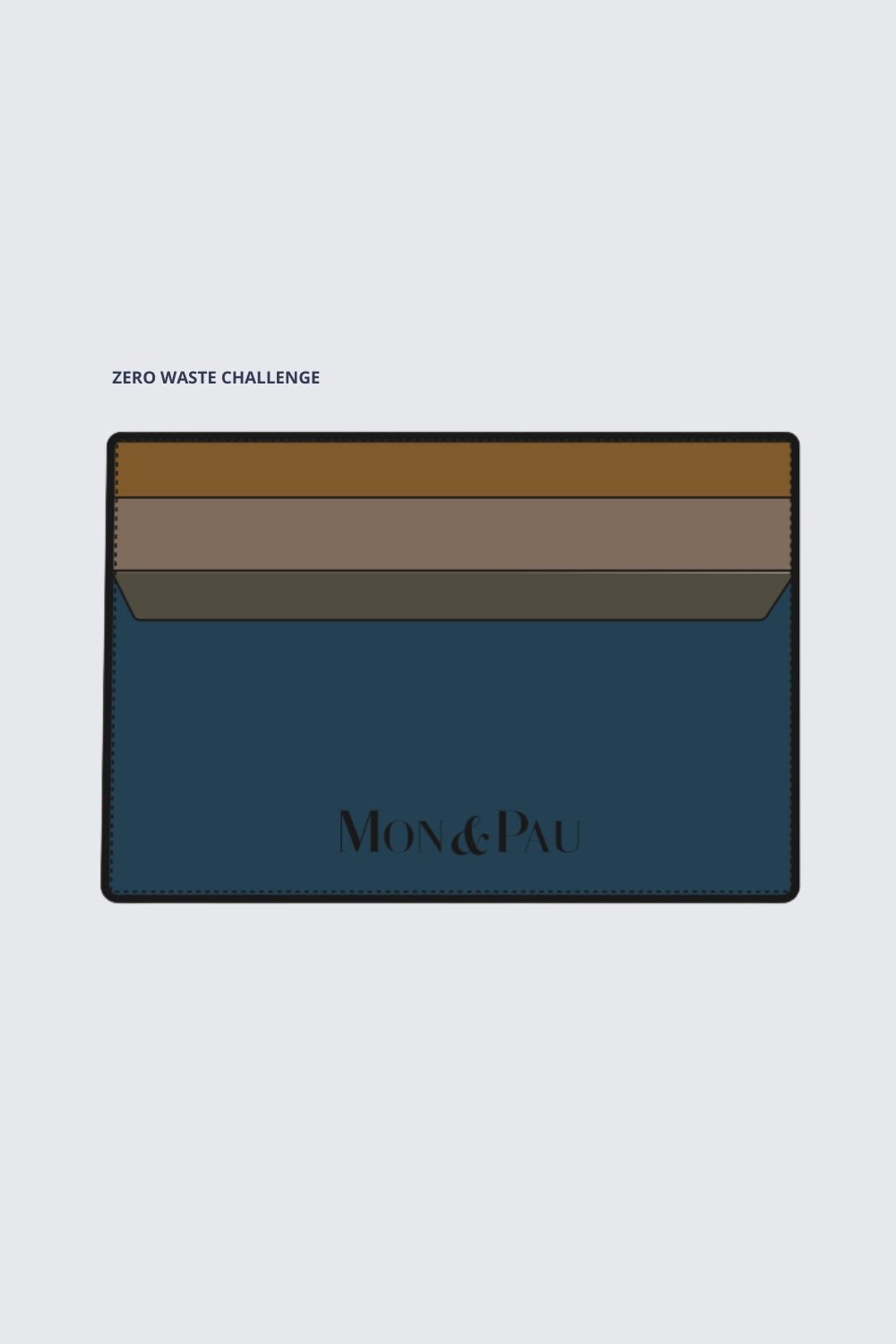 WALLET COMBO BLUEBELL&OAK SUEDE