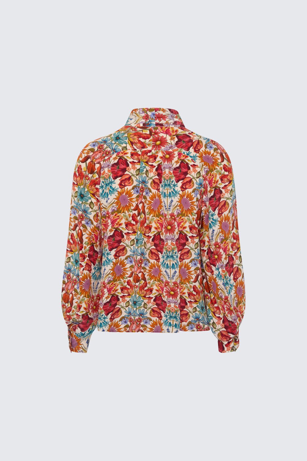 BOW FLORAL MUSE WHITE