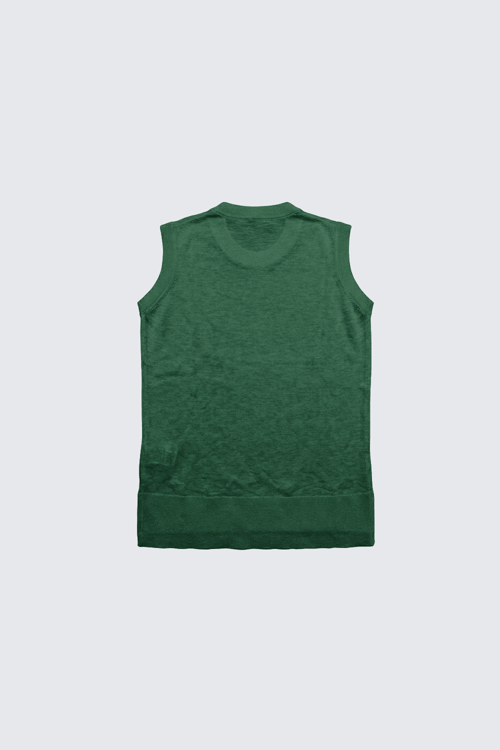SLEEVELESS T-SHIRT PEACOCK GREEN