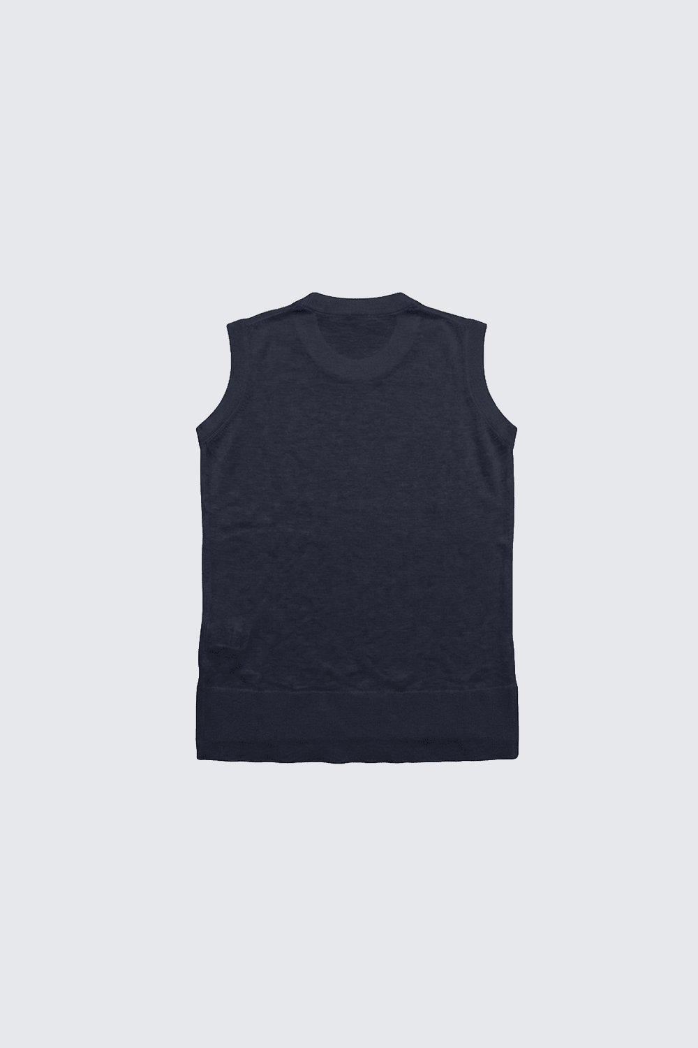 SLEEVELESS T-SHIRT NAVY
