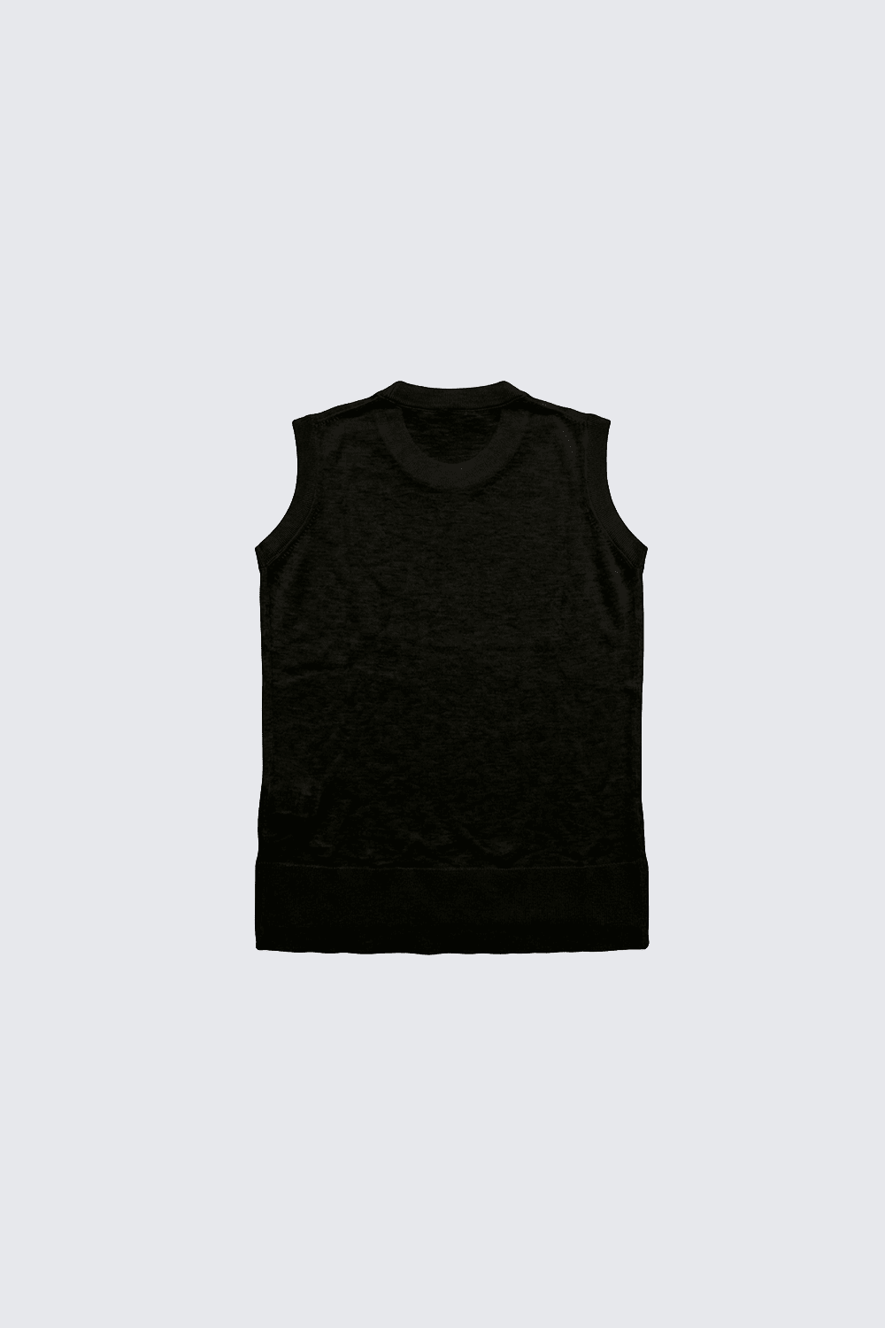 SLEEVELESS T-SHIRT NOT BLACK DENIM