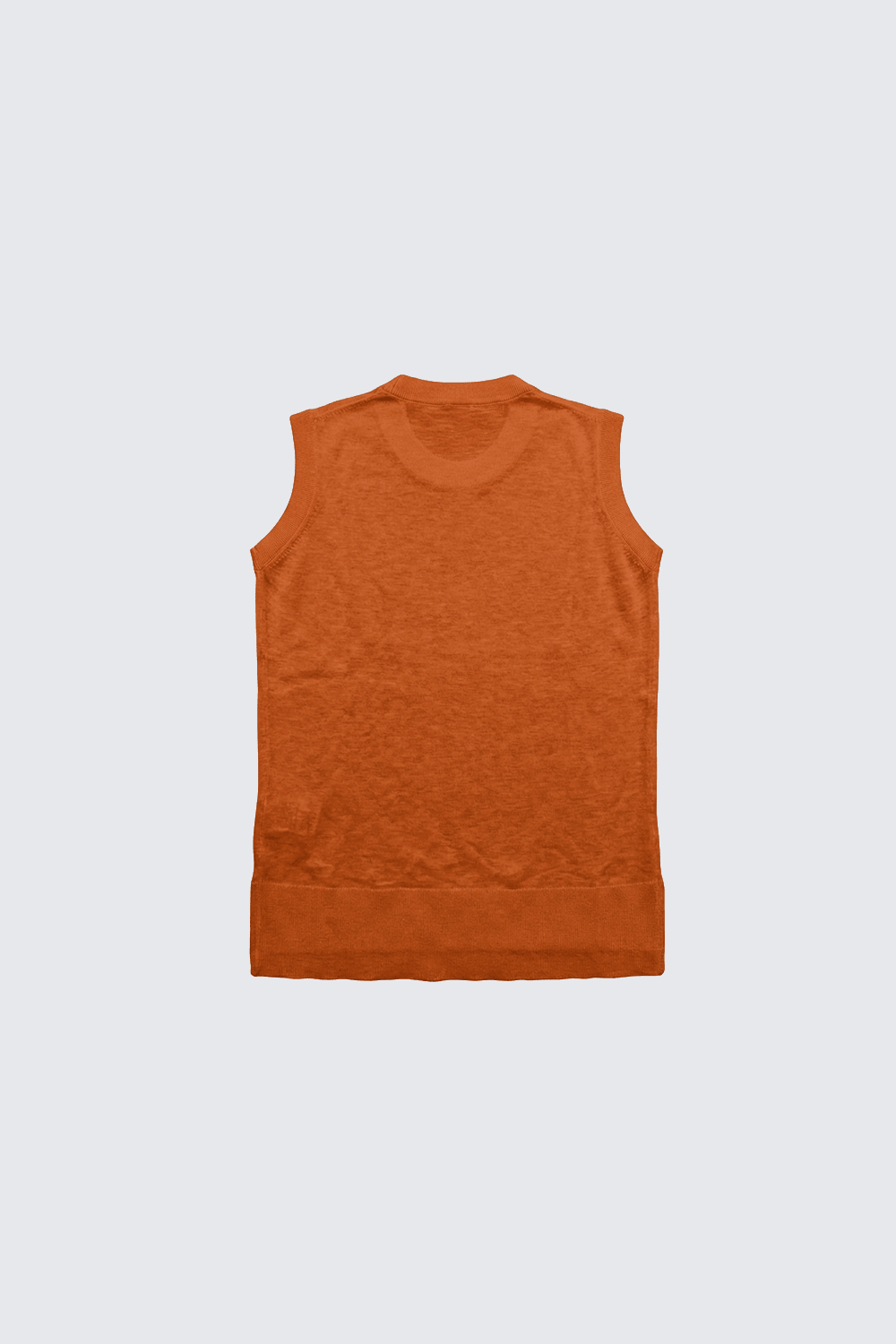 SLEEVELESS T-SHIRT SUN ORANGE