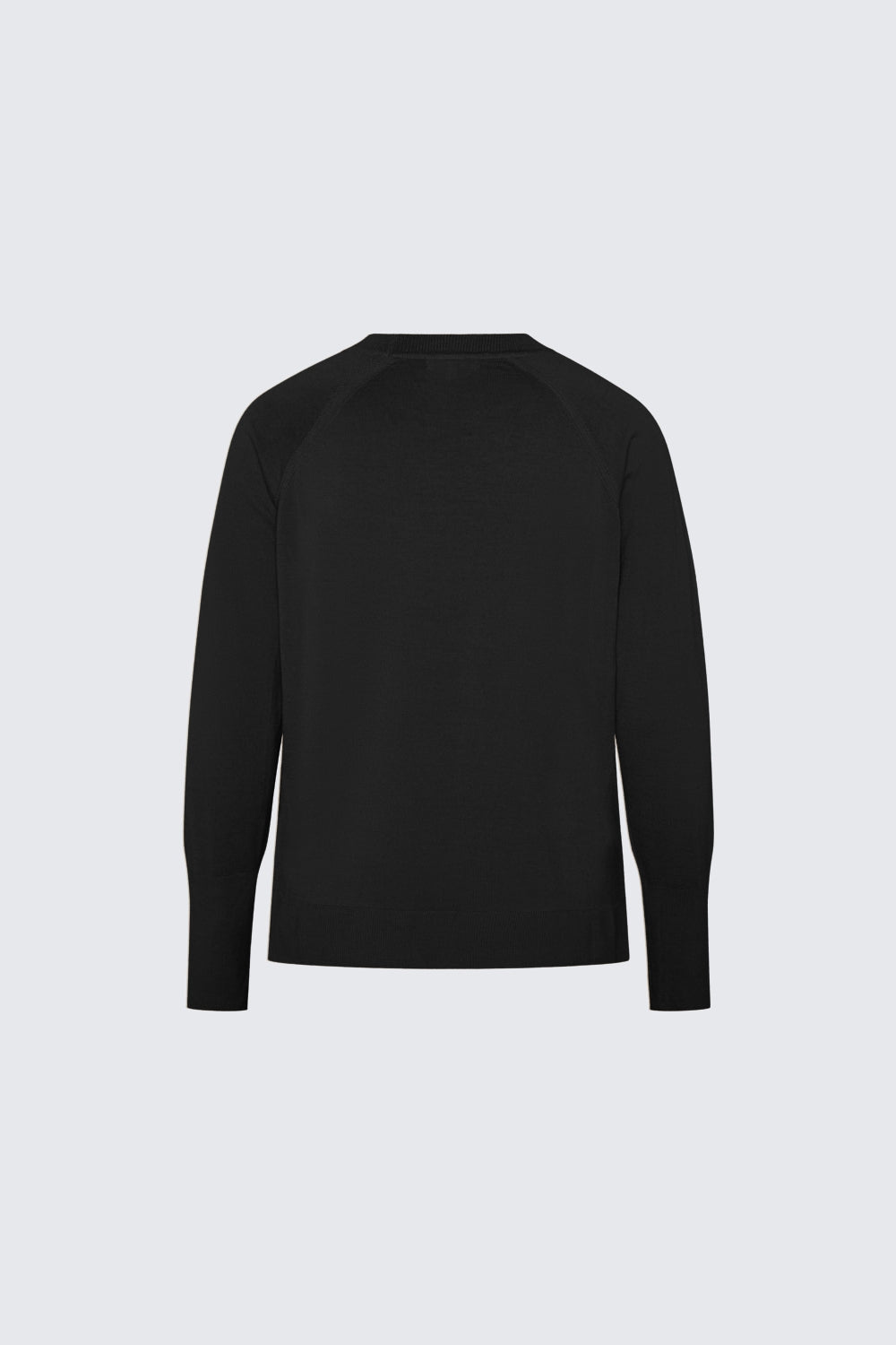 CREW NECK BLACK