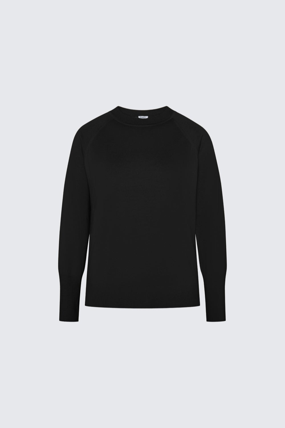 CREW NECK BLACK