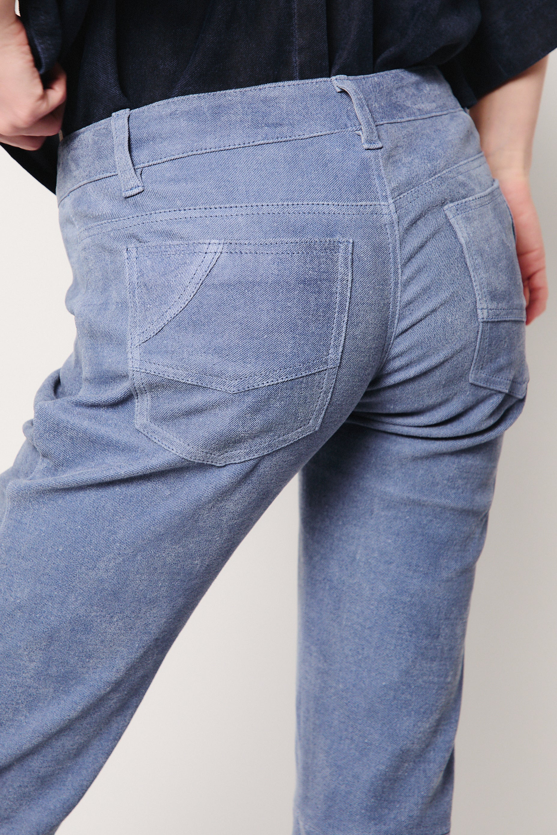 ELIE PANT RETRO BLUE