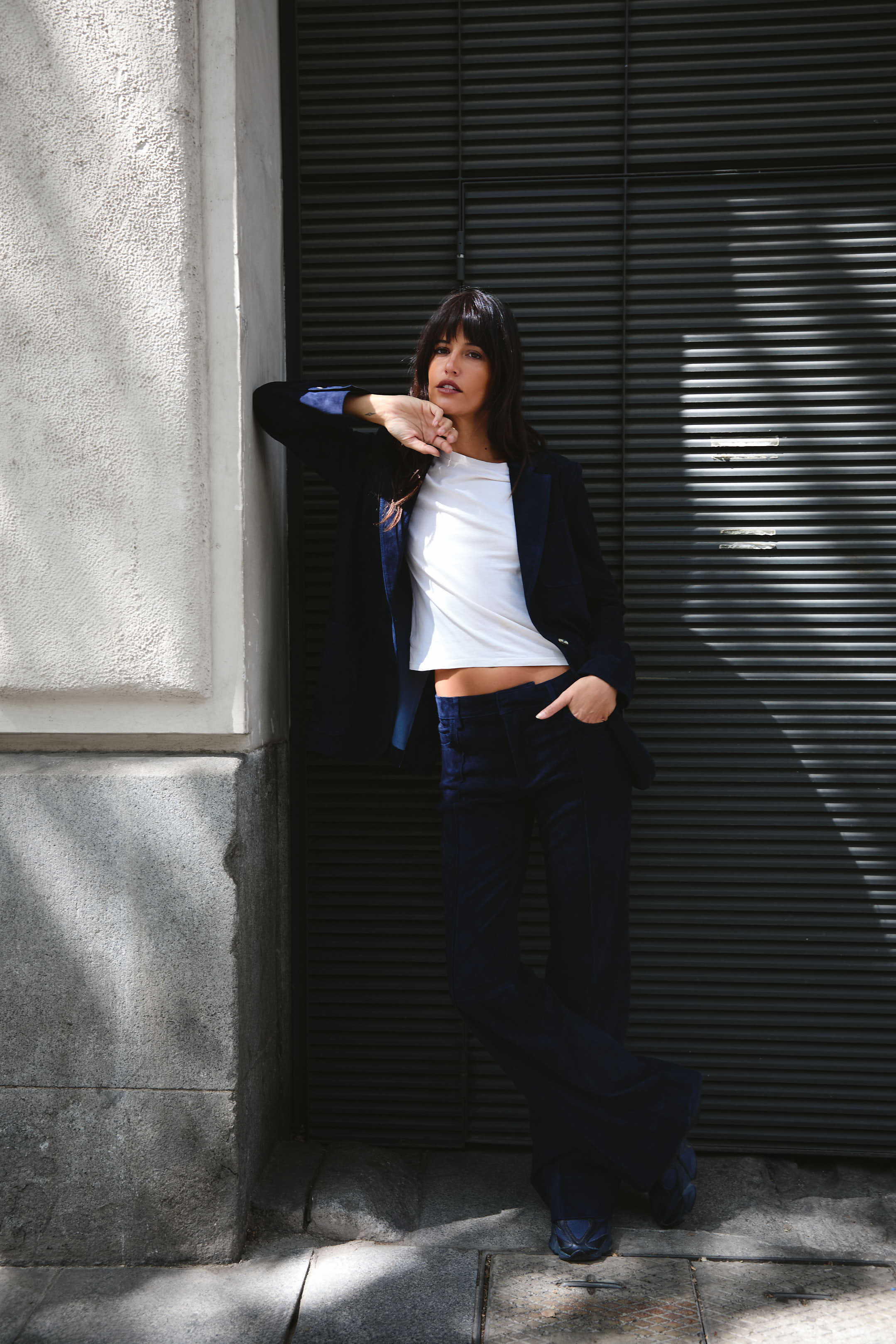 FEDERICA NAVY SUEDE
