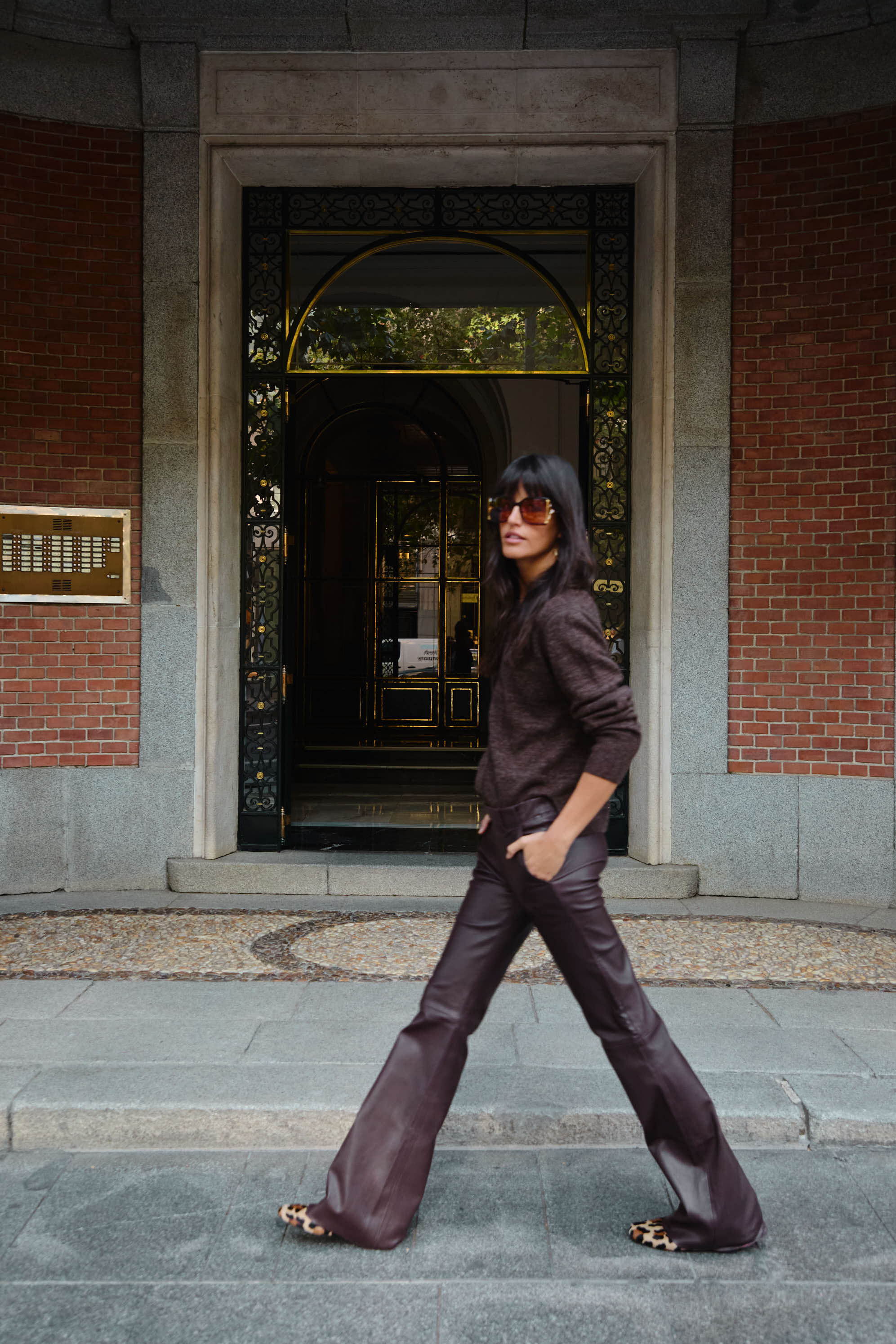 Dark Chocolate Cashmere Sweater Cardigan | MON&PAU