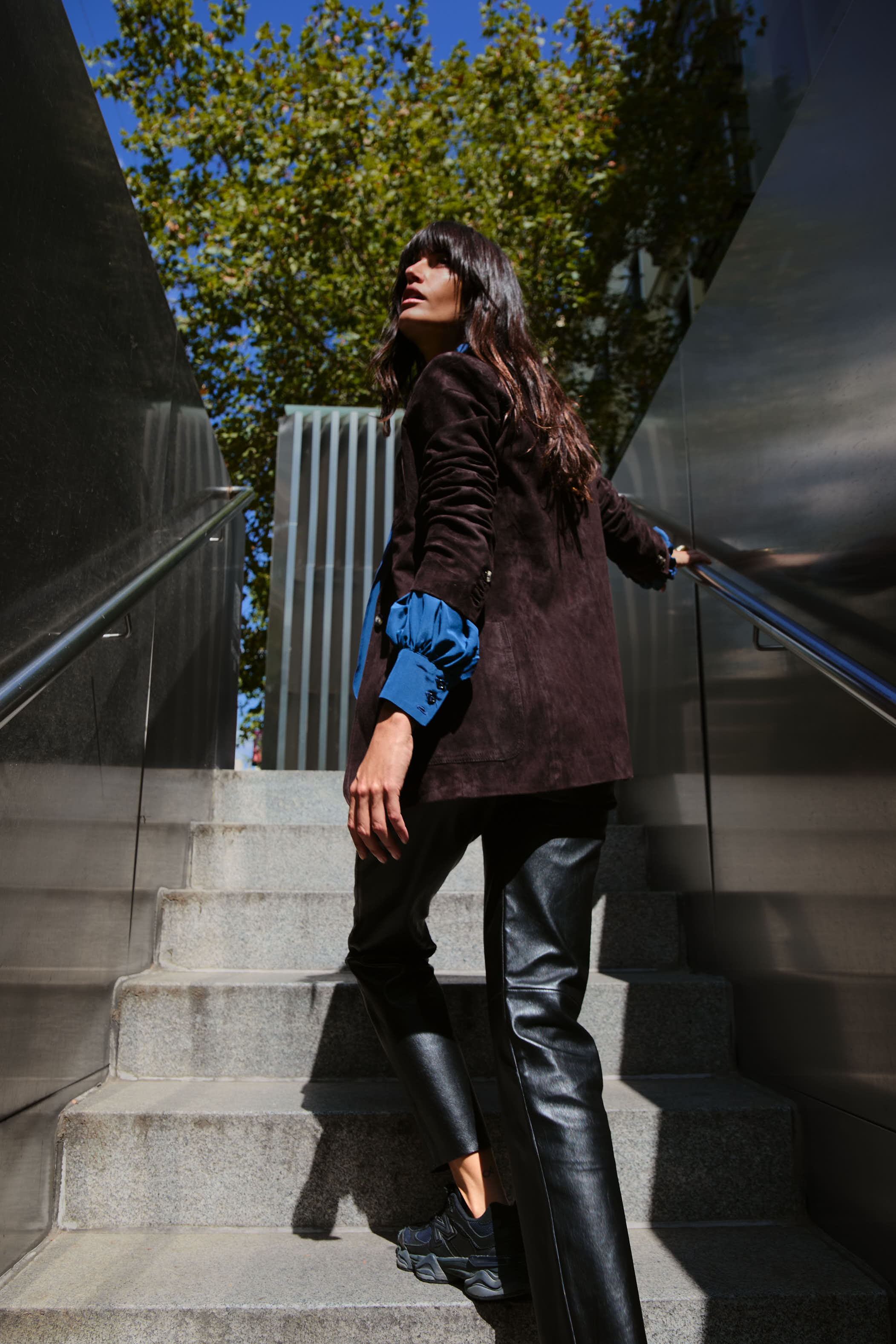 MATHILDA BLACK LEATHER