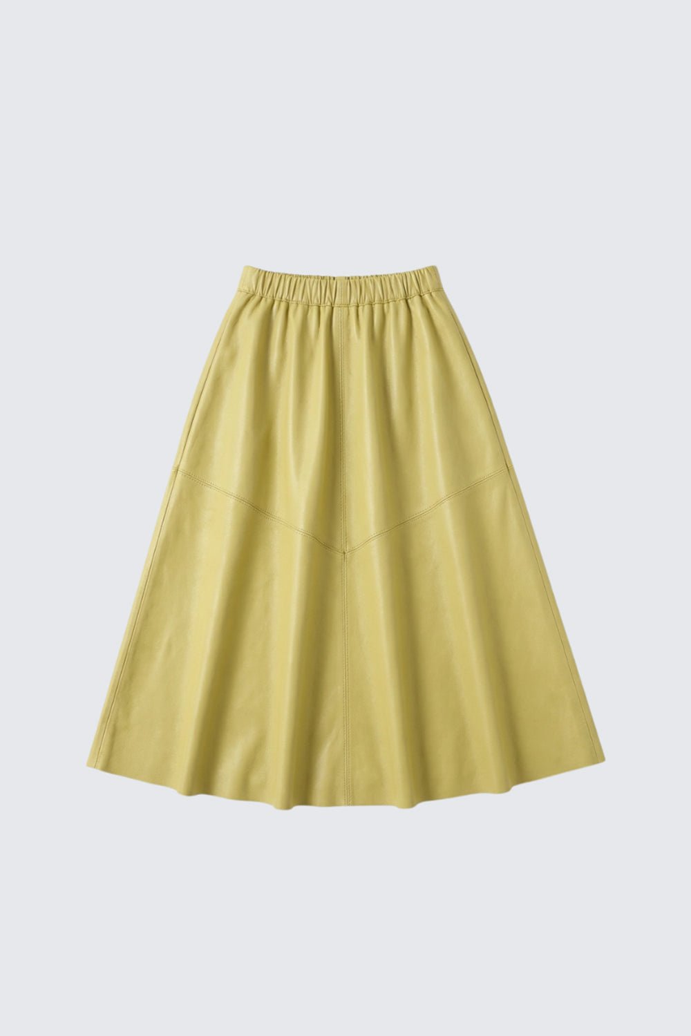 RAQUEL SKIRT LEMONADE LEATHER