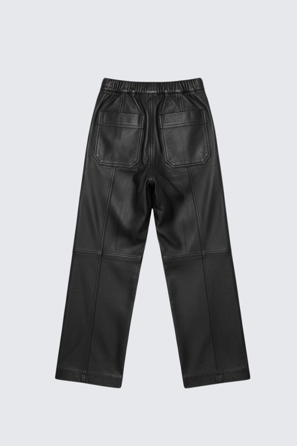 MARA PANT BLACK LEATHER LIGHT