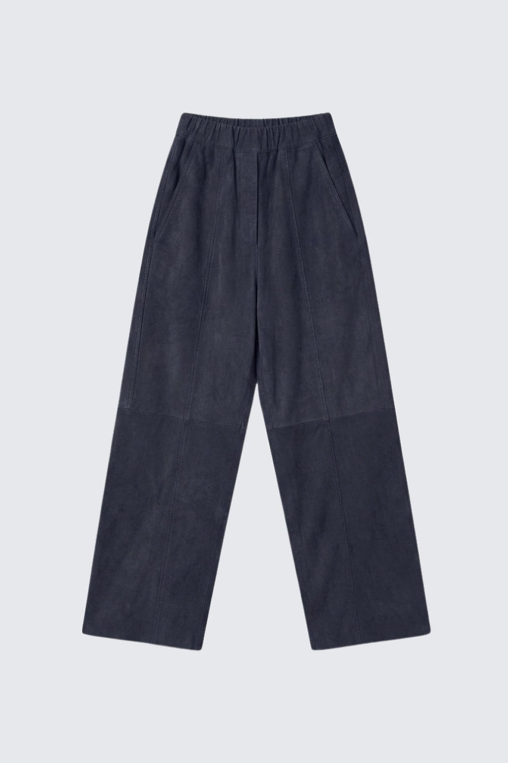 MARA PANT NAVY SUEDE LIGHT