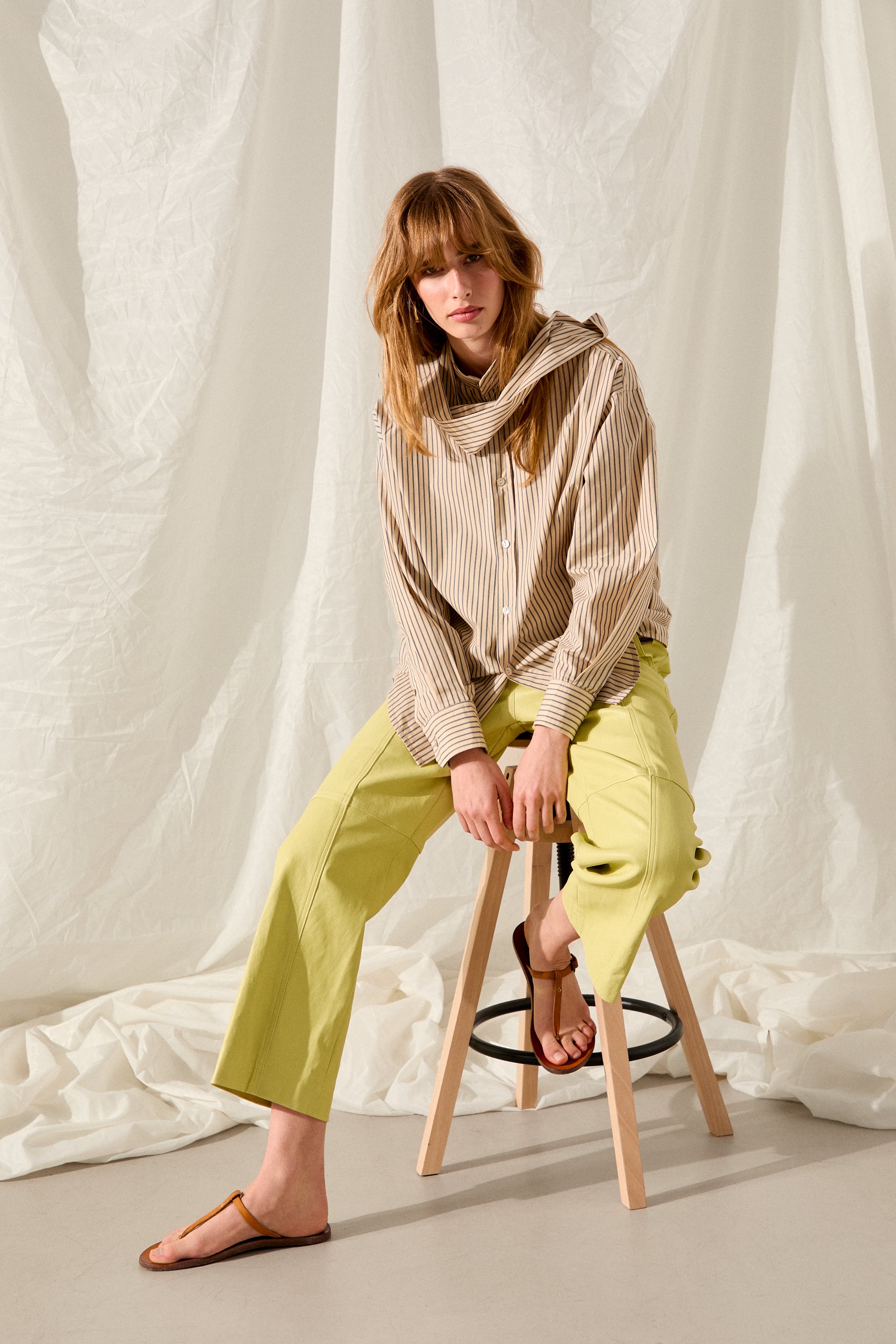 MARA PANT LEMONADE LEATHER