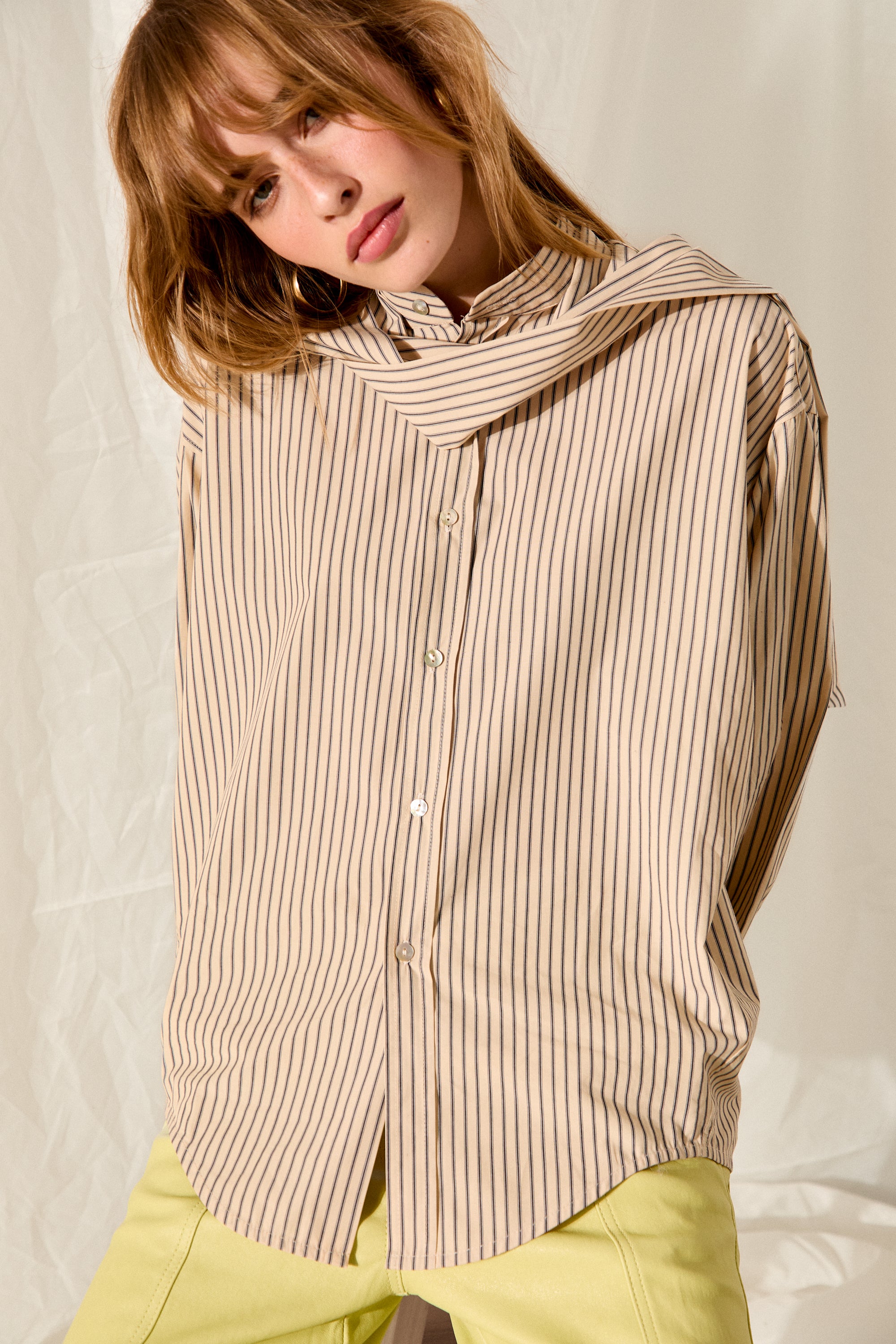 MARA PANT LEMONADE LEATHER