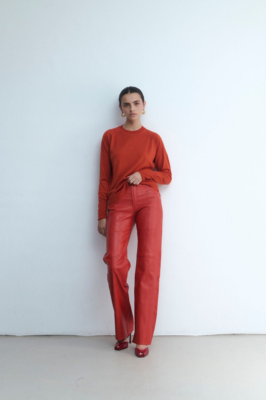 ISABELLA BRICK DUST LEATHER