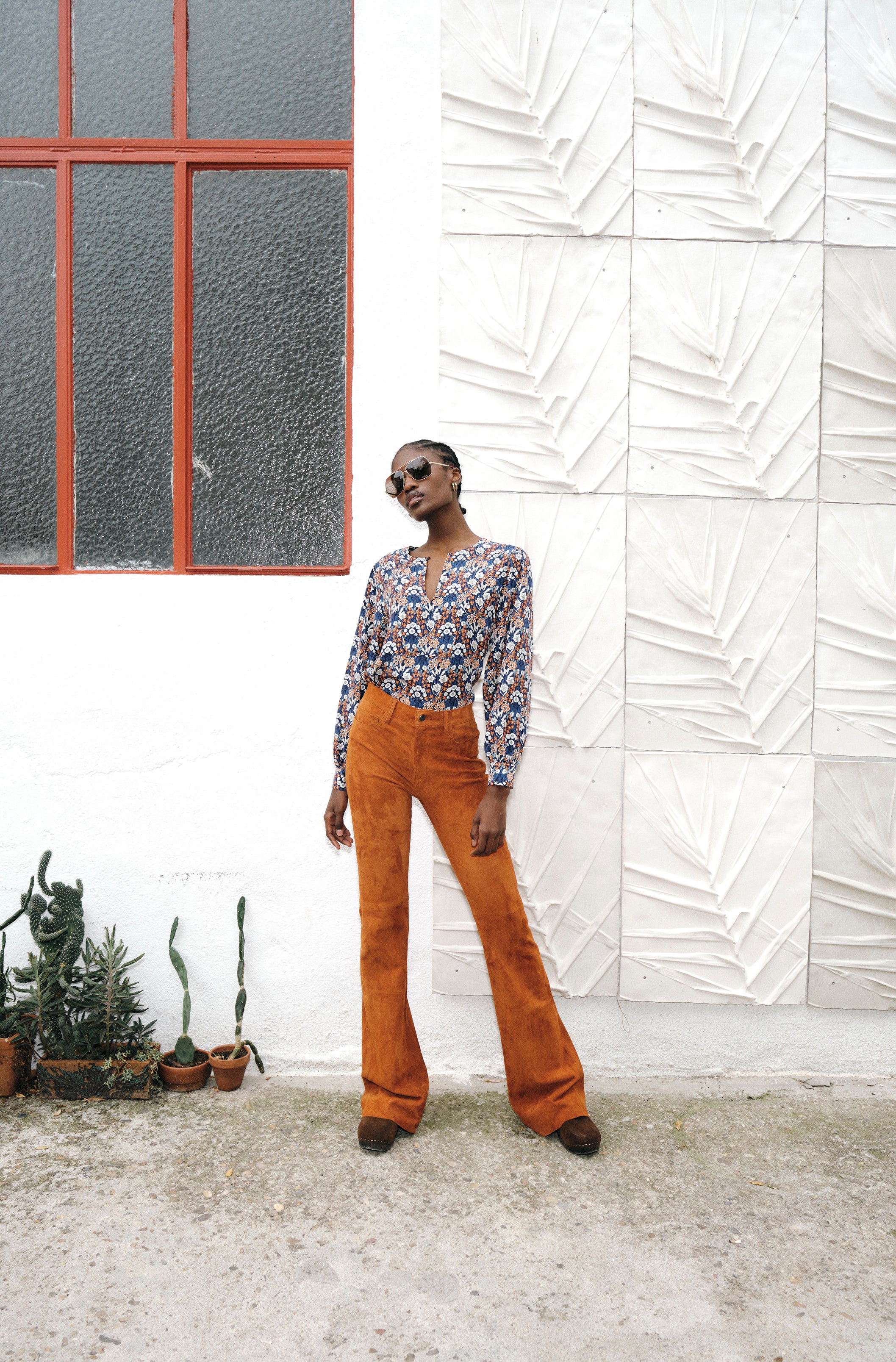 Liberty Blue Mountain Flowers Blouse