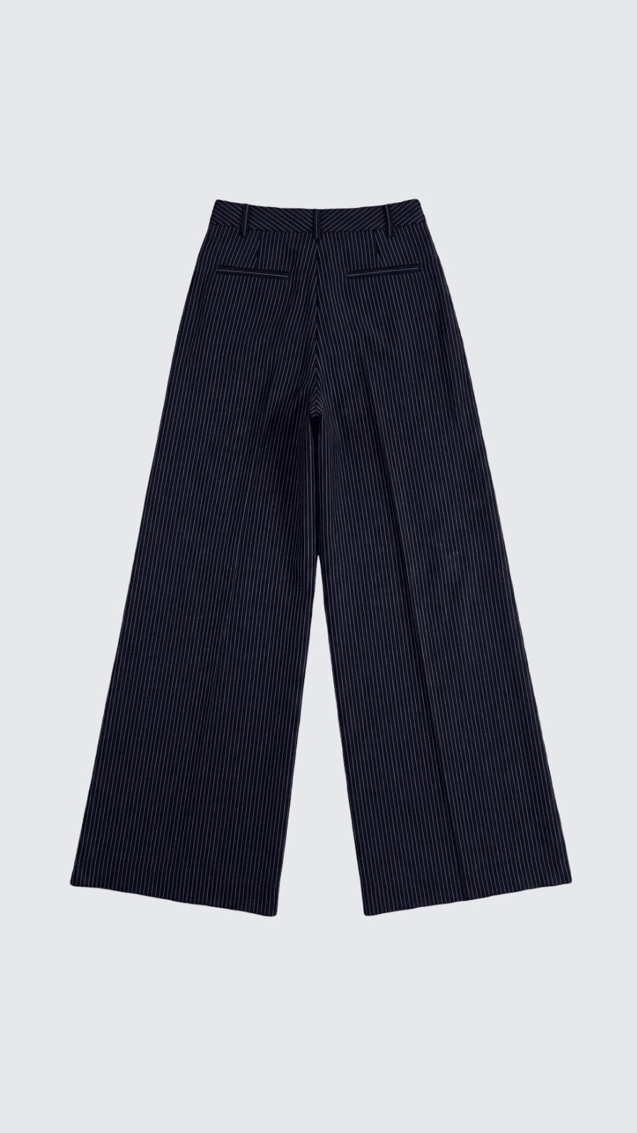 MARGARET NAVY/WHITE PINSTRIPE PANT