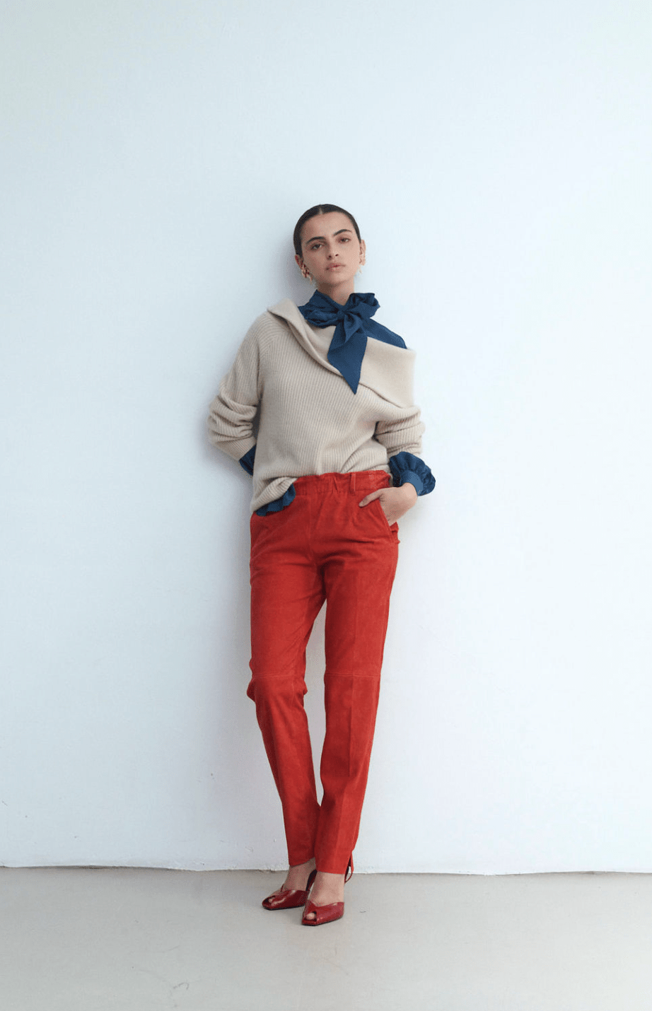 PAZ BRICK DUST SUEDE