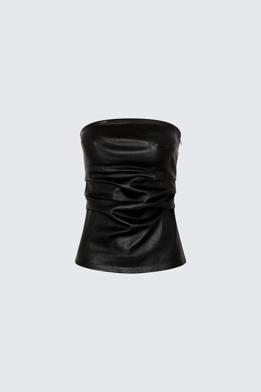 TUBE BLACK LEATHER