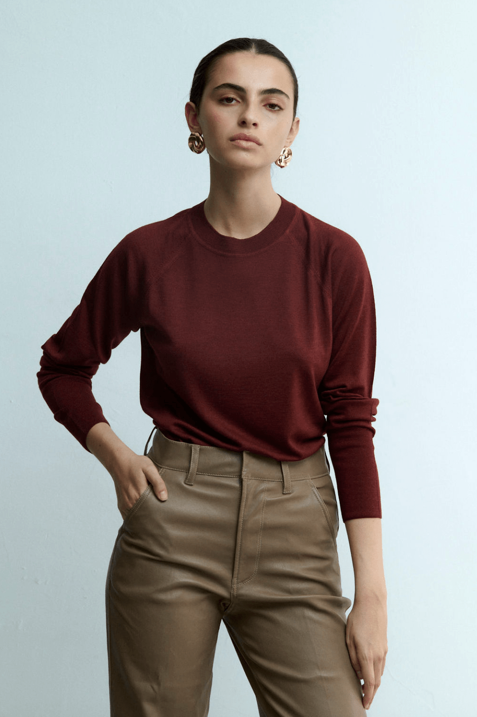 CREW NECK BRONZER