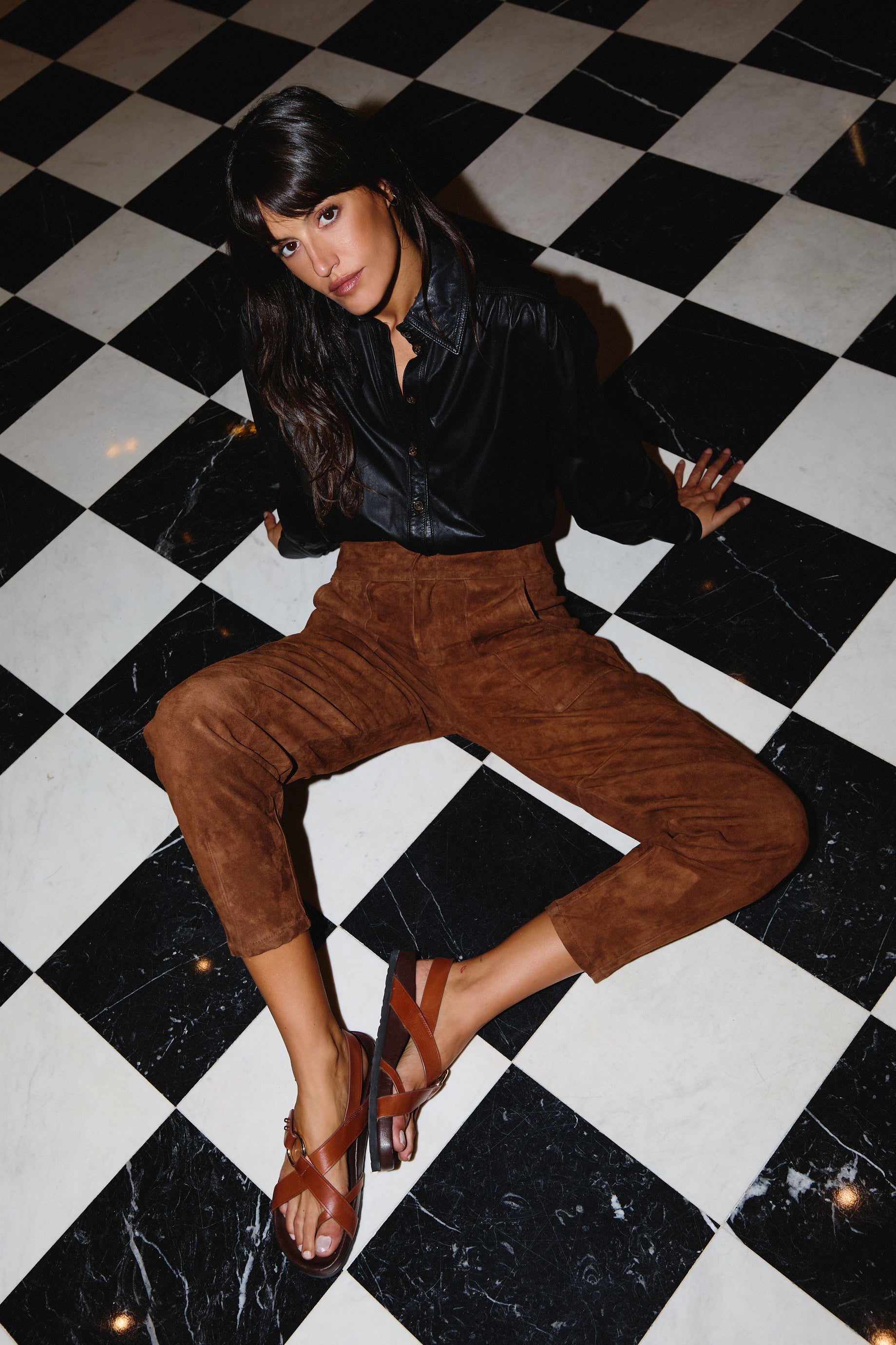 BEATRIZ SADDLE SUEDE