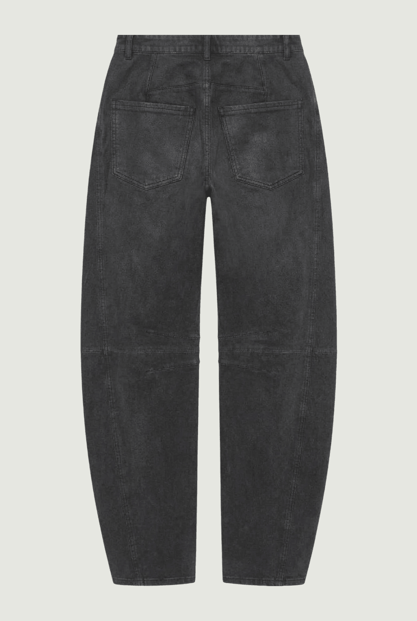 PANTALÓN BOMBILLA NO DENIM NEGRO
