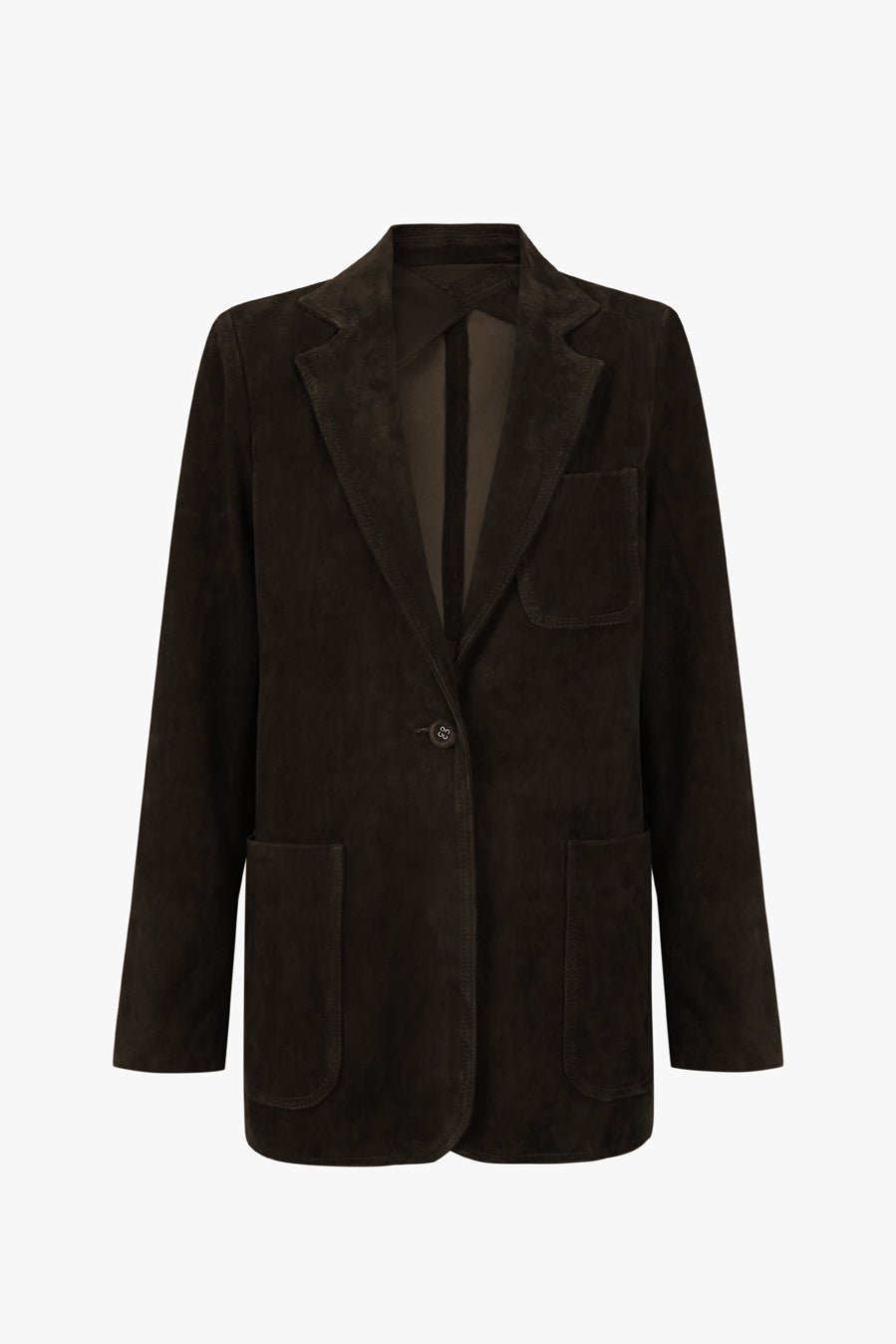 MAX BLAZER DARK CHOCO