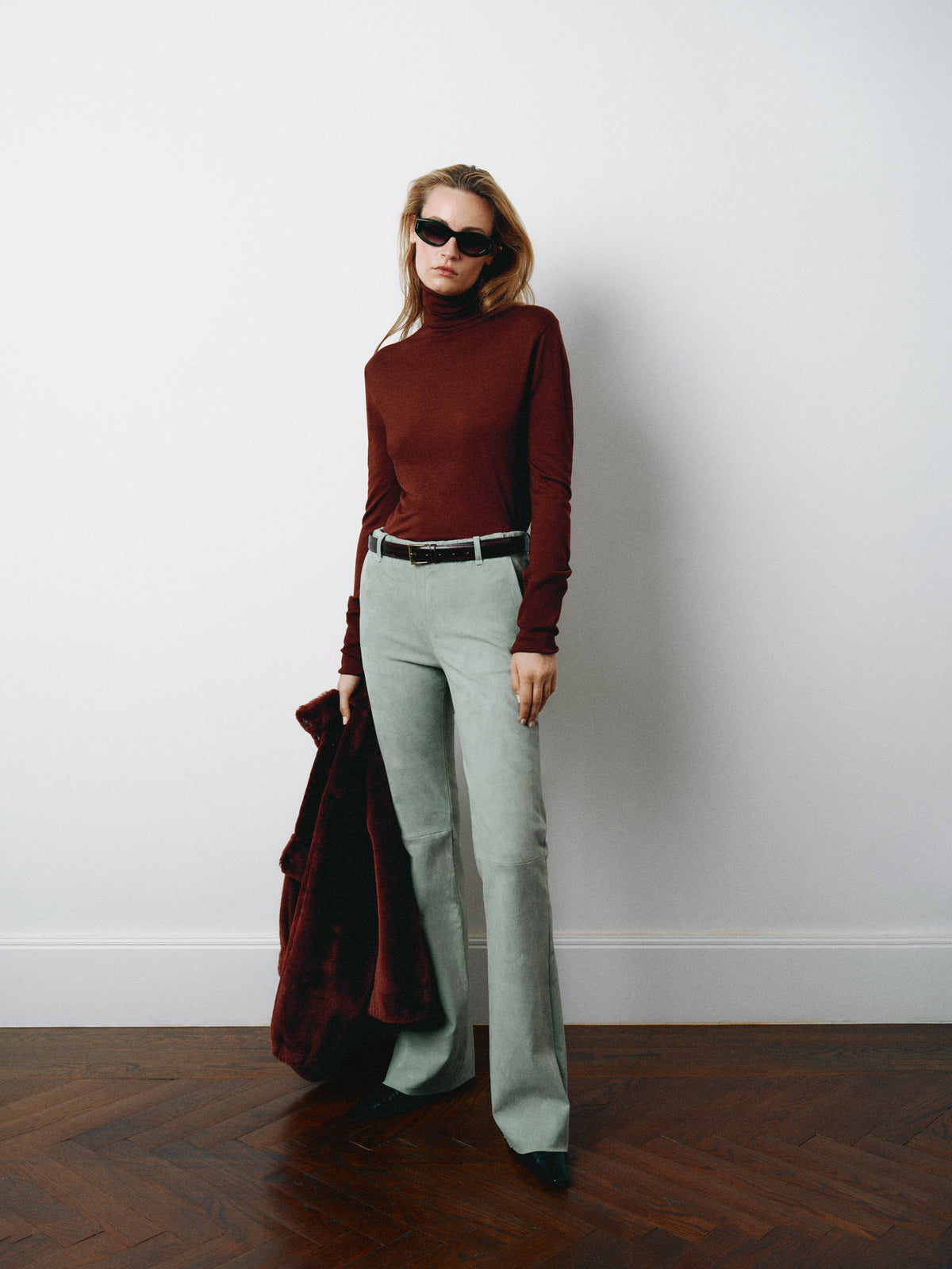 TURTLE NECK SWEATER AMBER