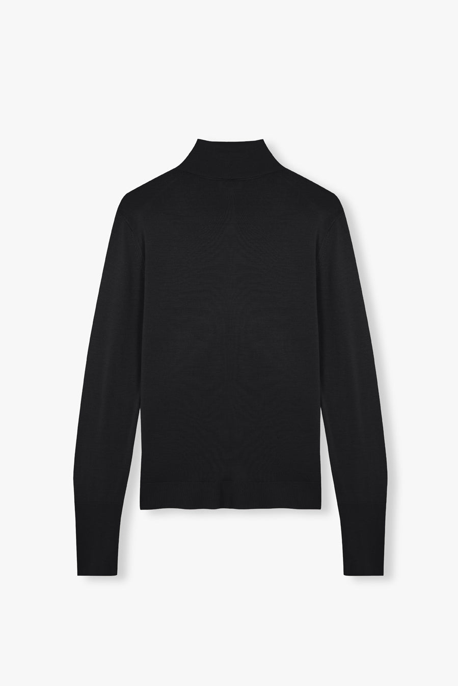 TURTLE NECK SWEATER BLACK