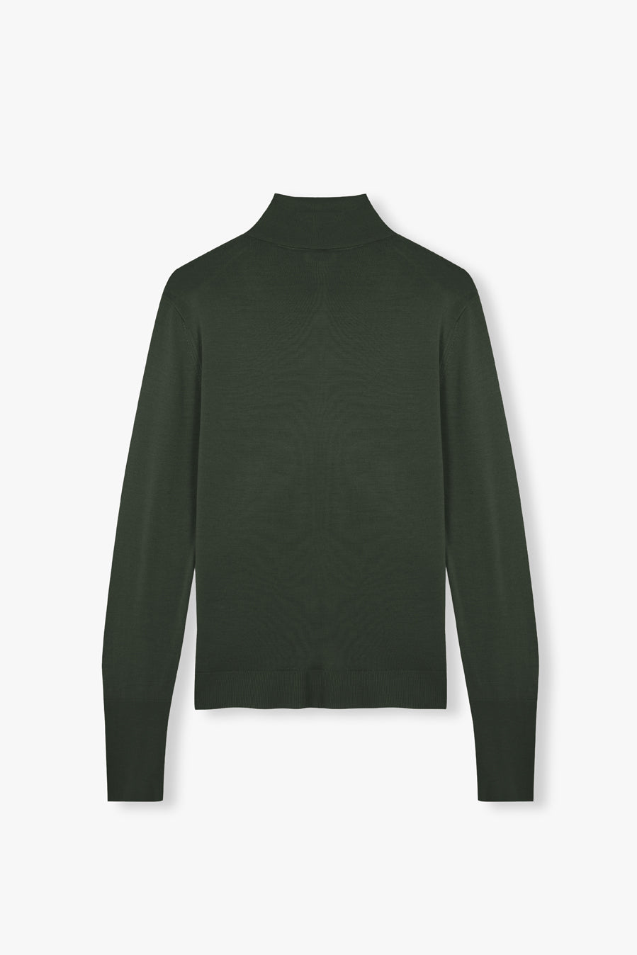 TURTLE NECK SWEATER EMERALD