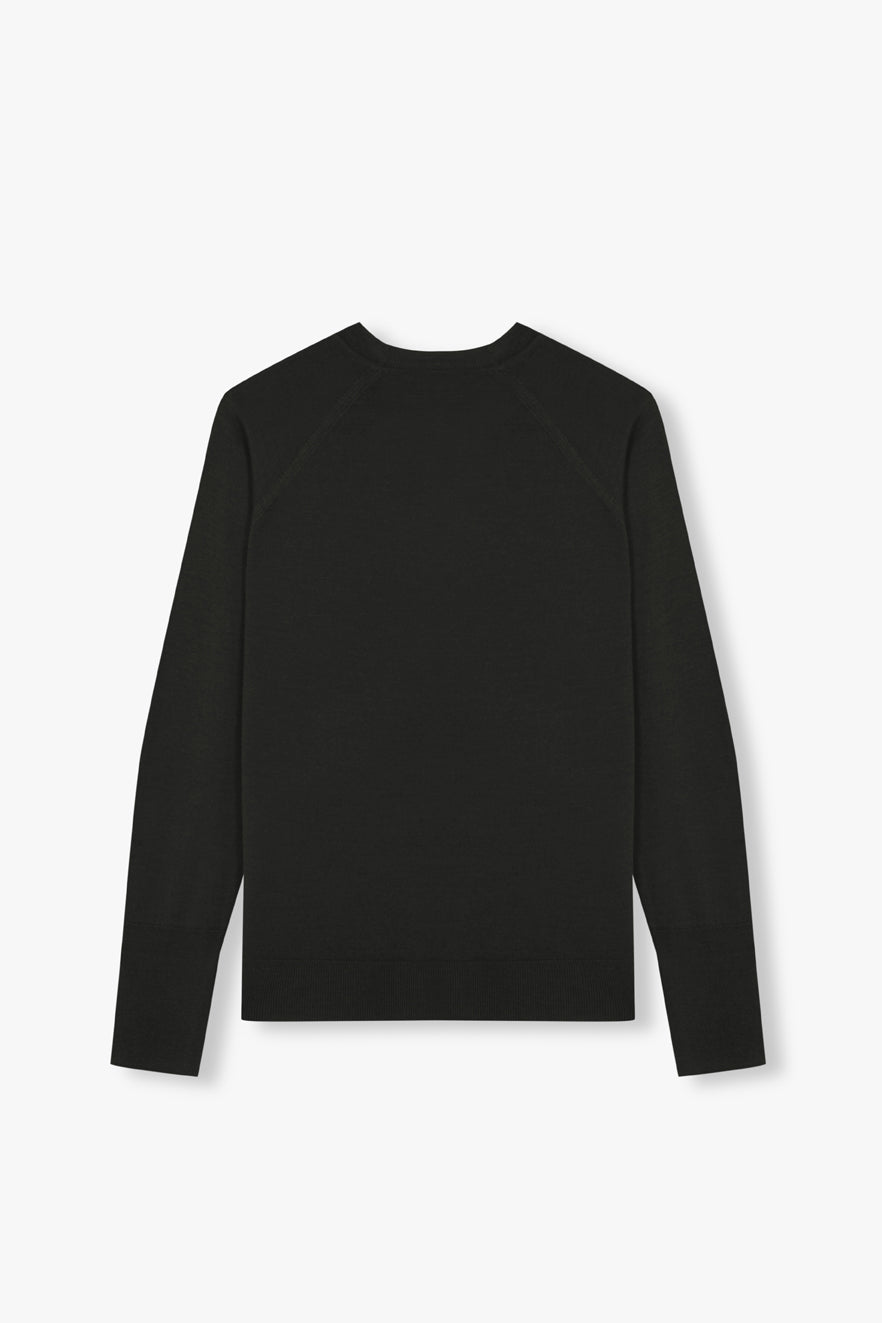 CREW NECK EMERALD