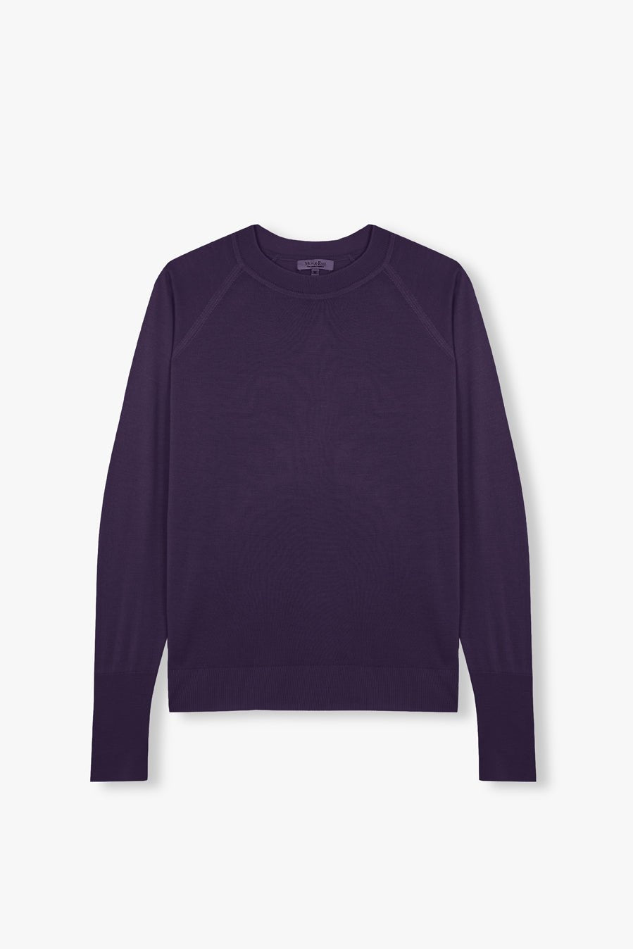 CREW NECK AMETHYST